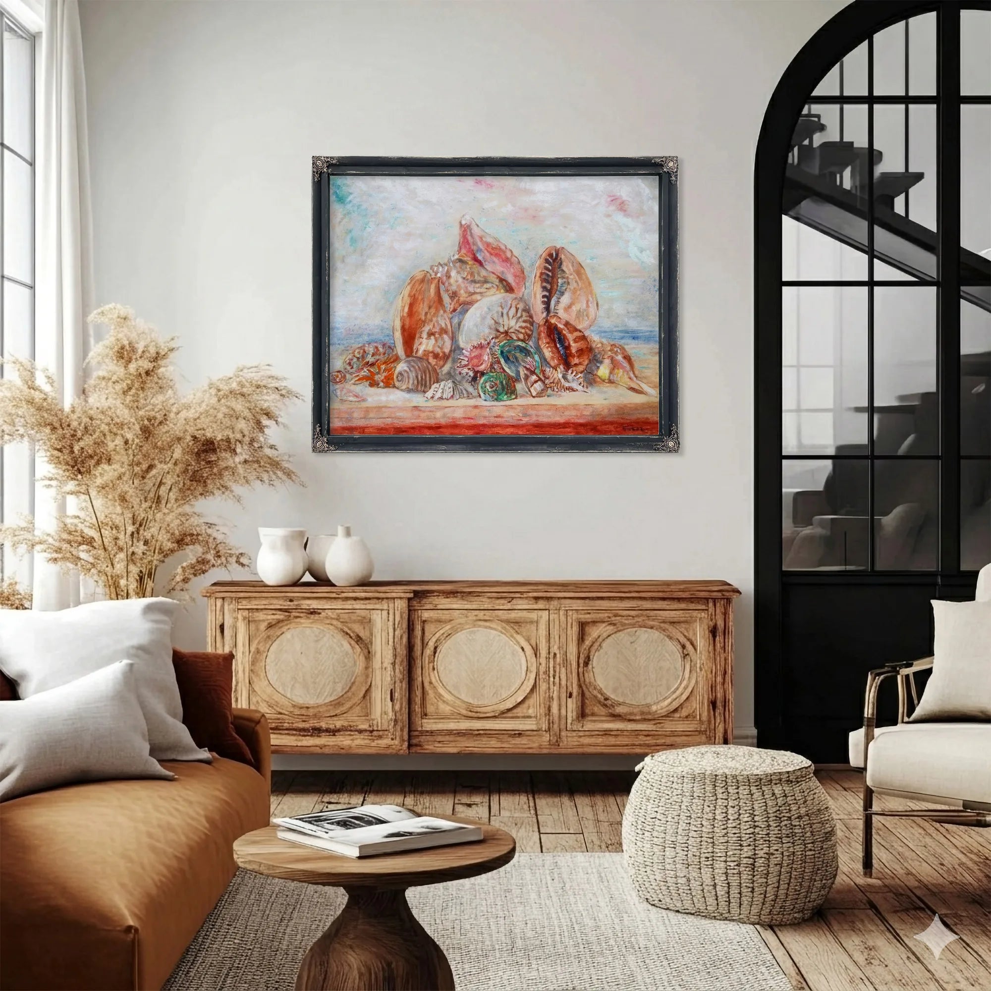 Still Life With Shells By James Ensor Fine Art Print