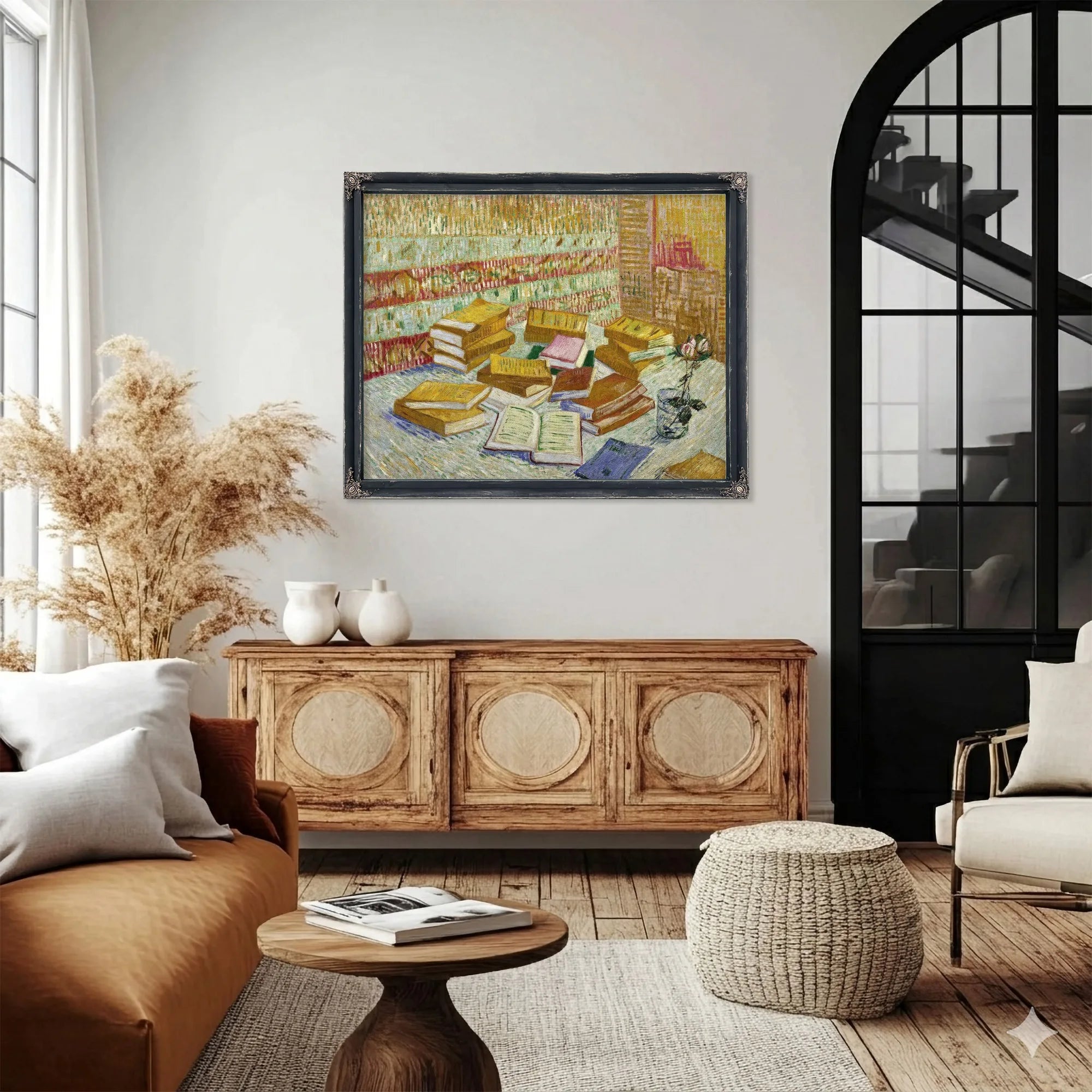 The Parisian Novels By Vincent Van Gogh Fine Art Print