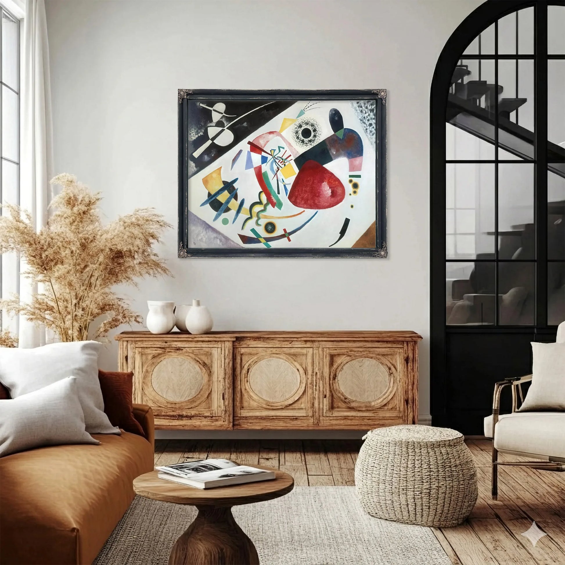 Red Spot Ii By Wassily Kandinsky Fine Art Print