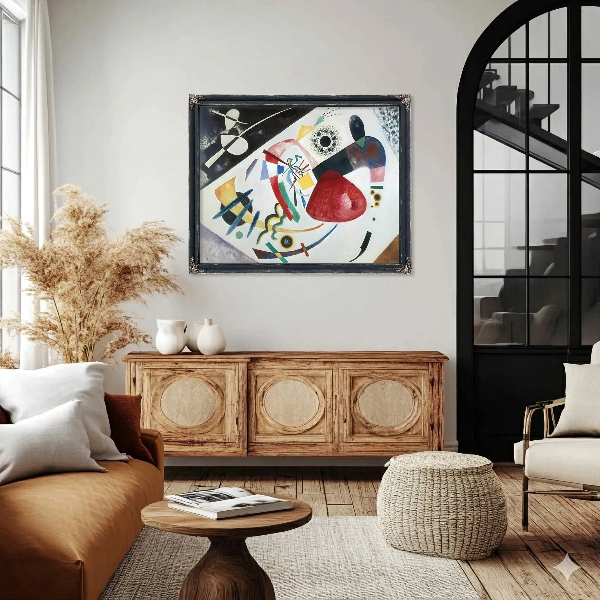 Red Spot Ii By Wassily Kandinsky Fine Art Print