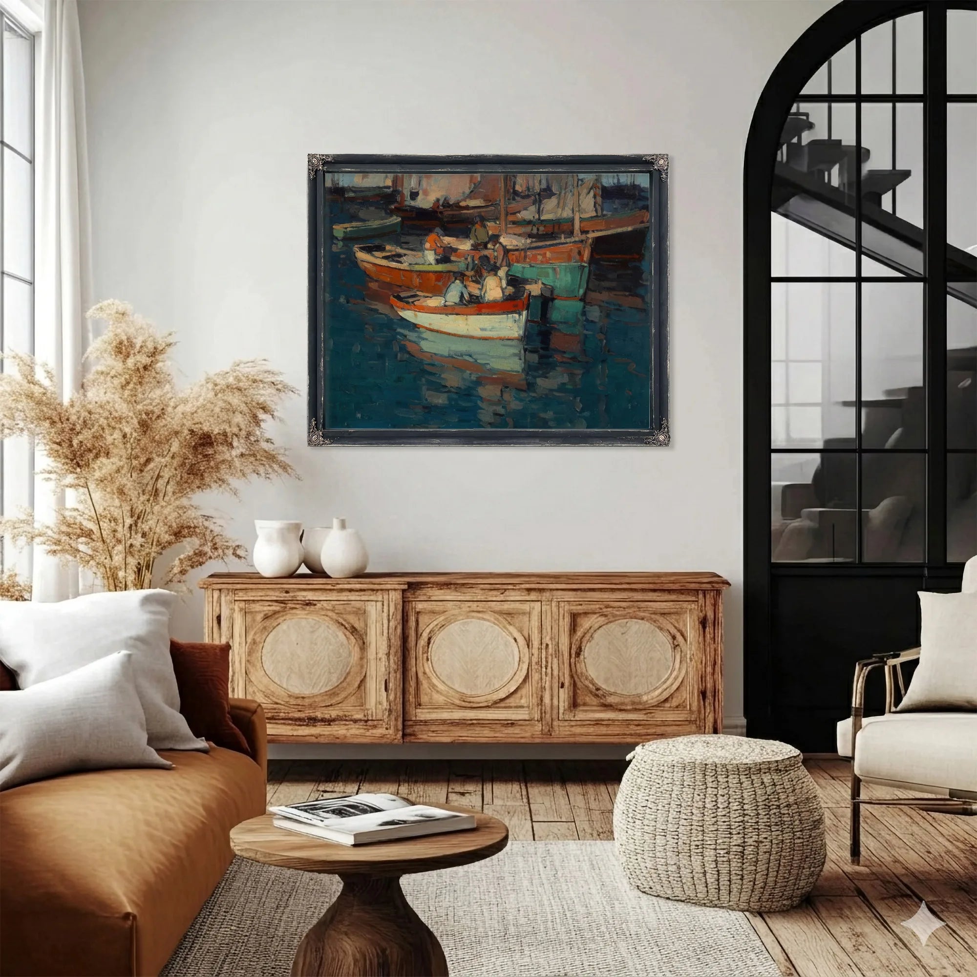 Breton Fishermen, Concarneau, France By Edgar Payne Fine Art Print