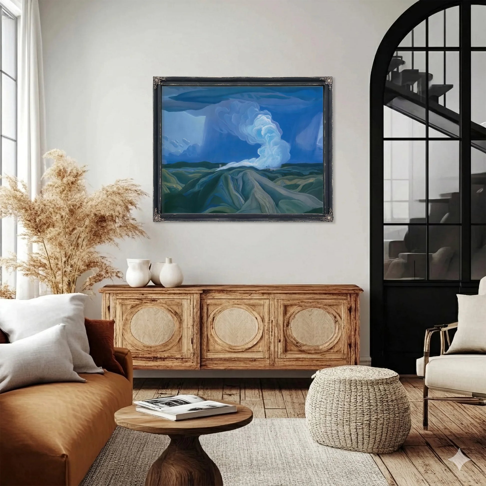 The Nickel Belt By Frank Carmichael Fine Art Print