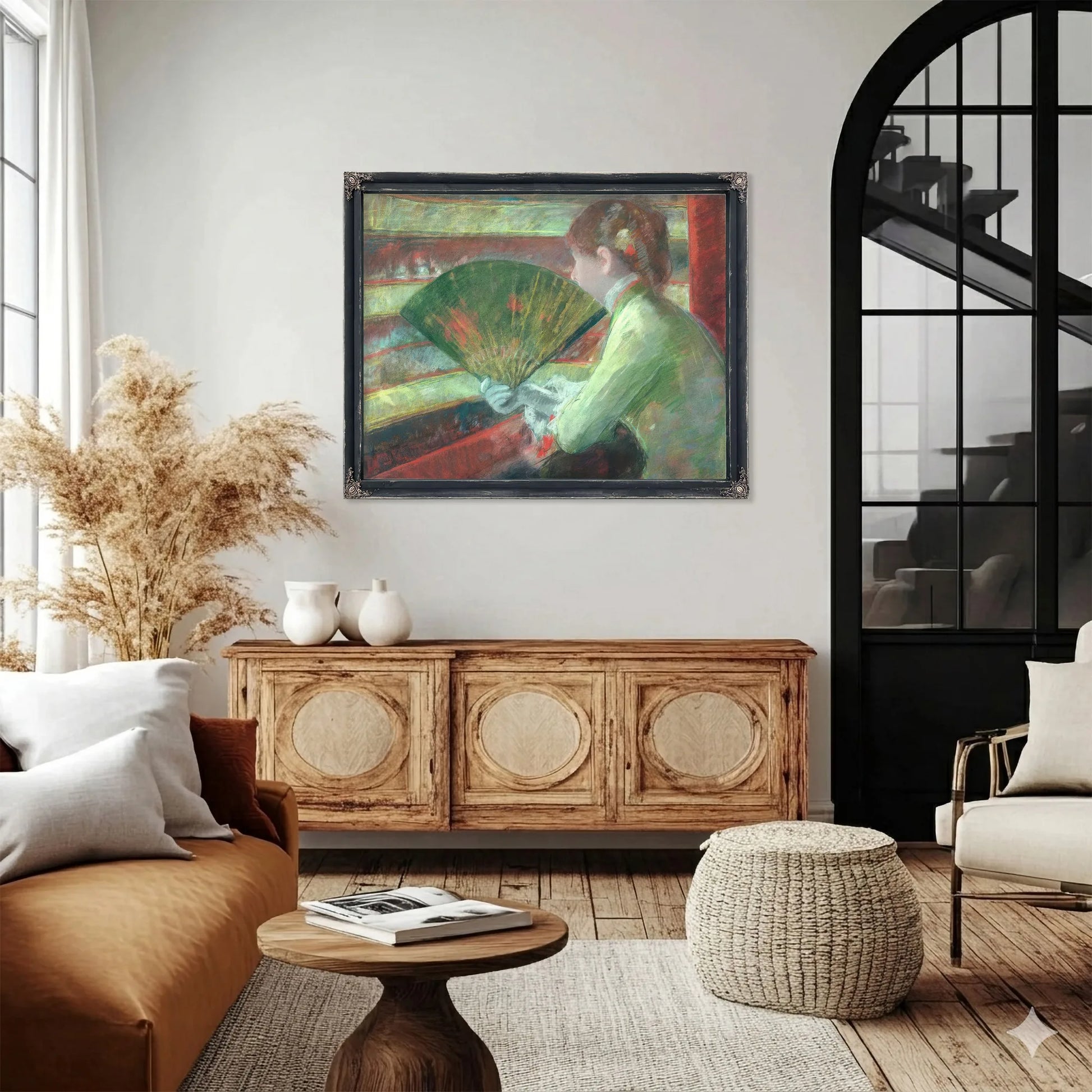 In The Loge By Mary Cassatt Fine Art Print