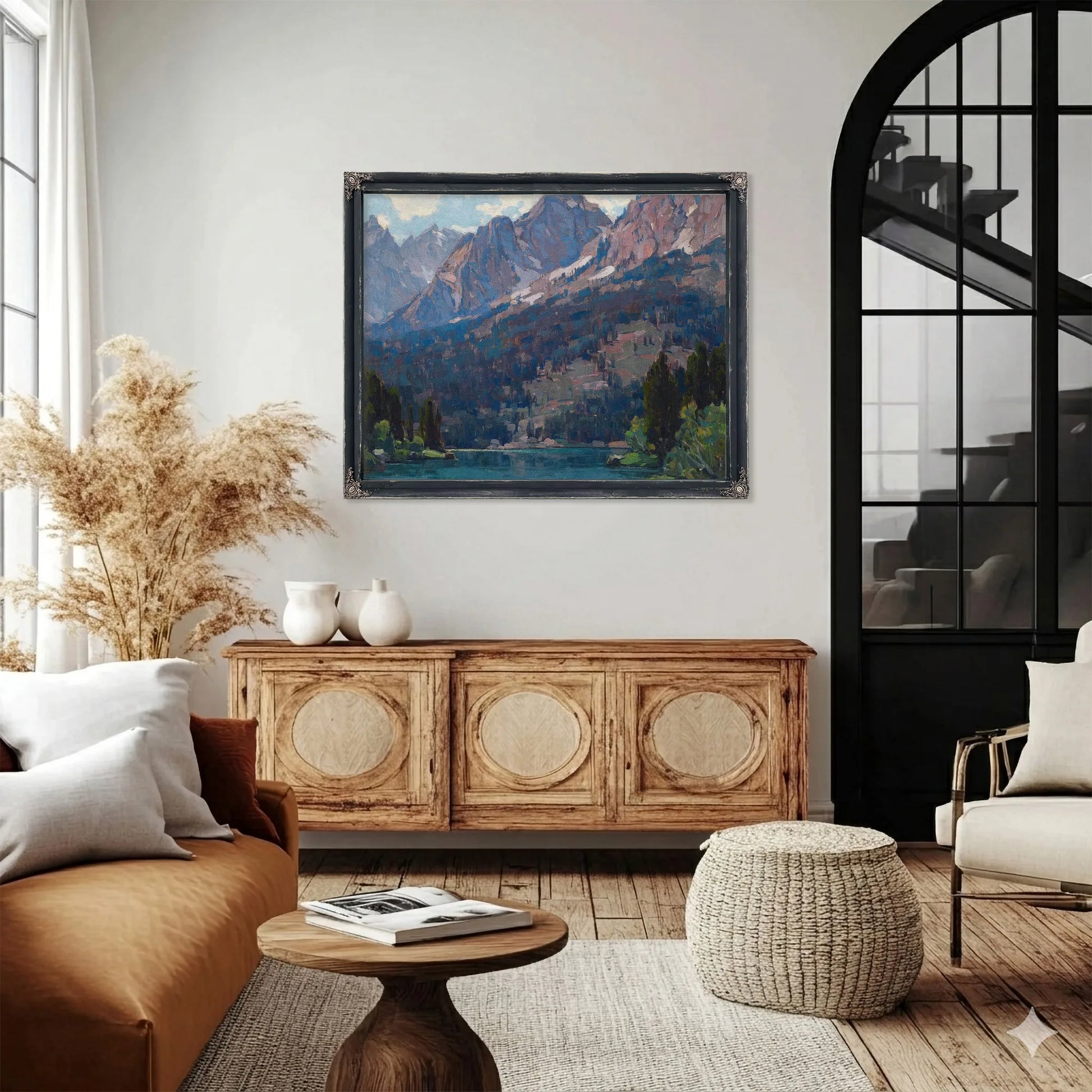 Rugged Peaks By Edgar Payne Fine Art Print