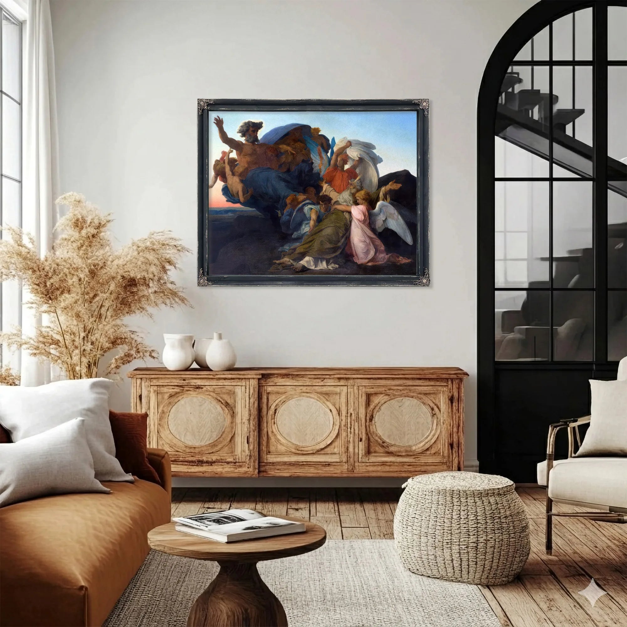 Death Of Moses 1850 Neoclassicism 140X204Cm Musee Fabre By Alexandre Cabanel Fine Art Print