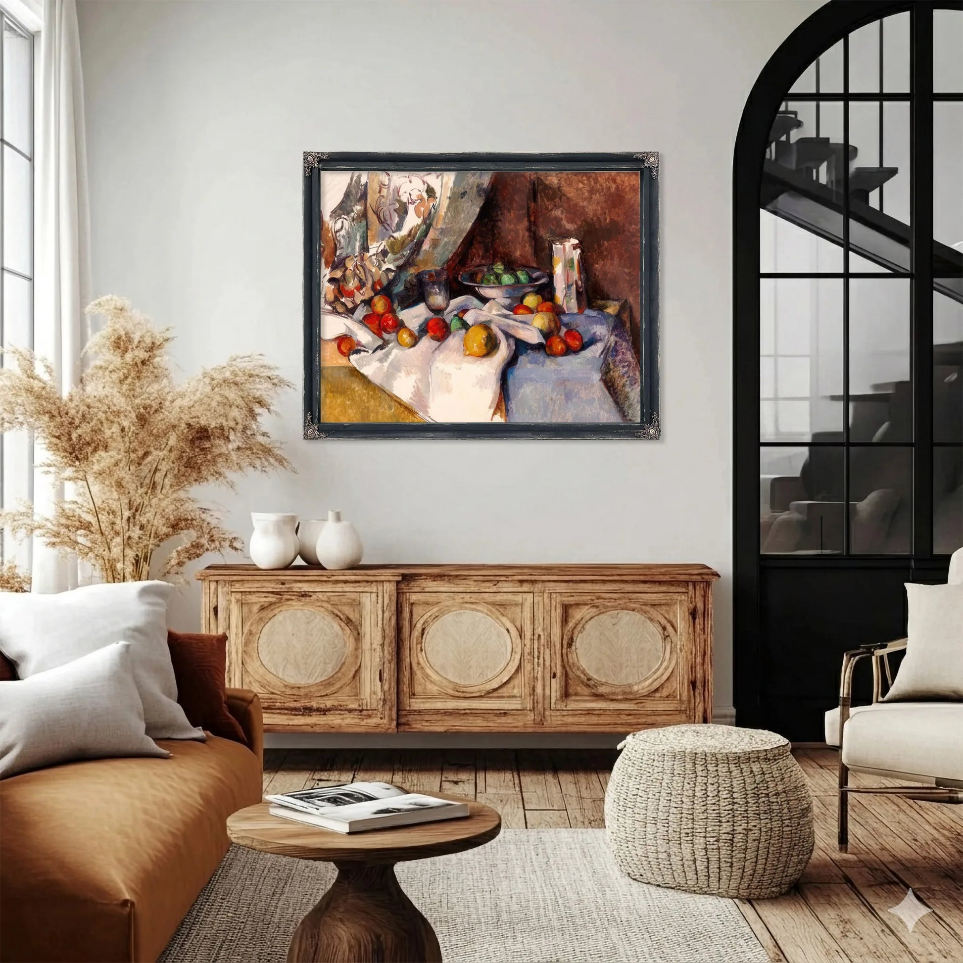 Still Life With Apples By Paul Cezanne Fine Art Print