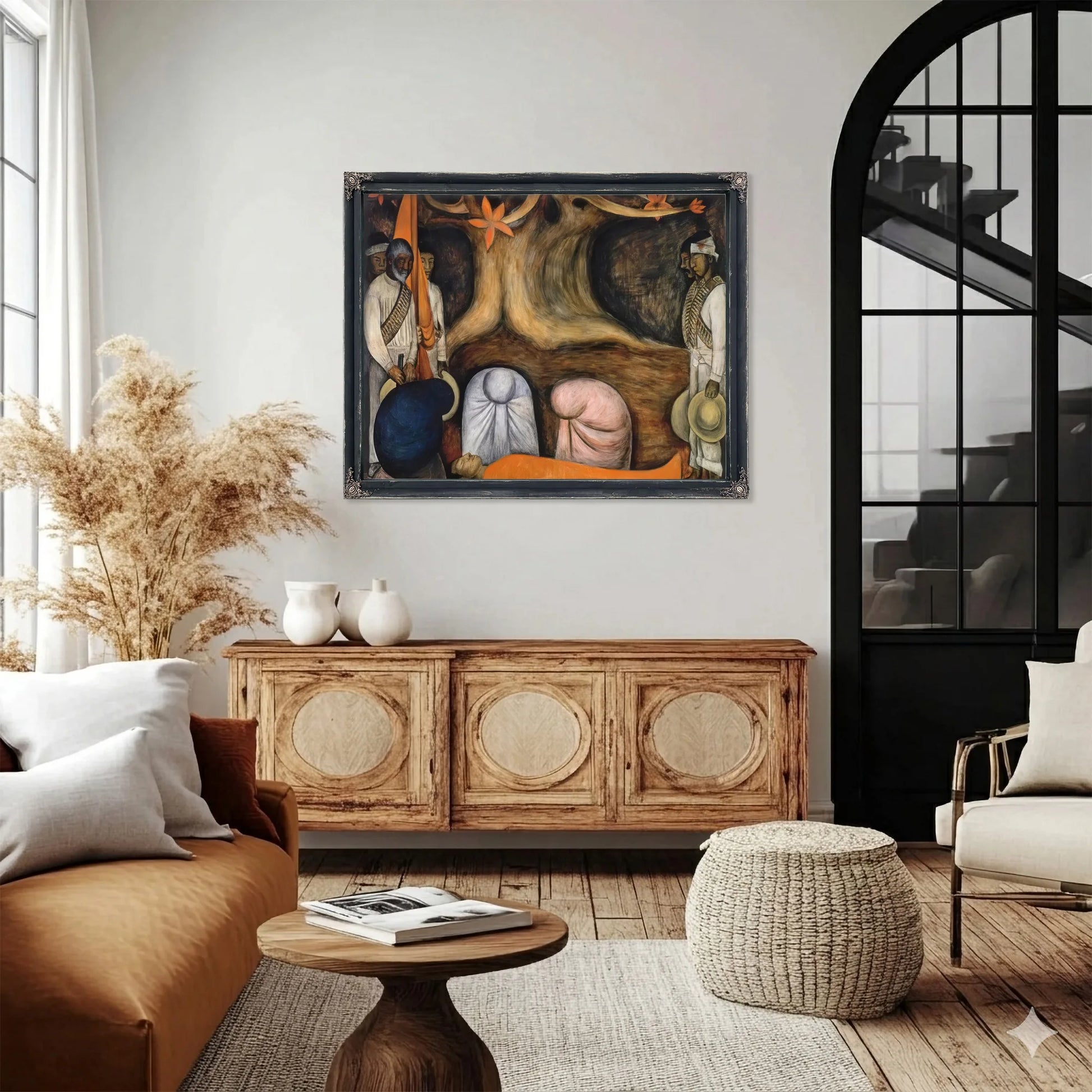 Revolution Germination The Flowering Of The Revolution By Diego Rivera Fine Art Print