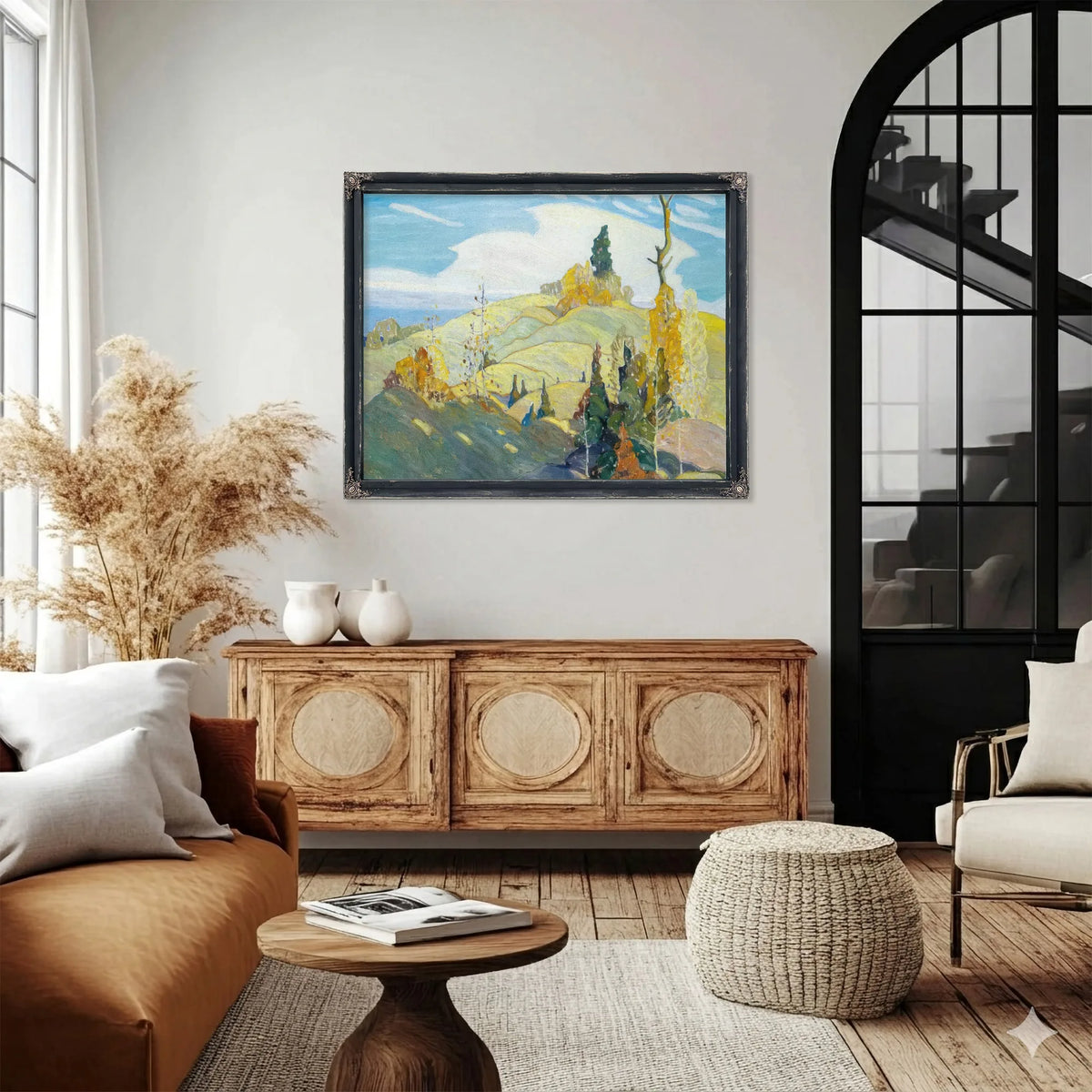 The Hilltop By Frank Carmichael Fine Art Print