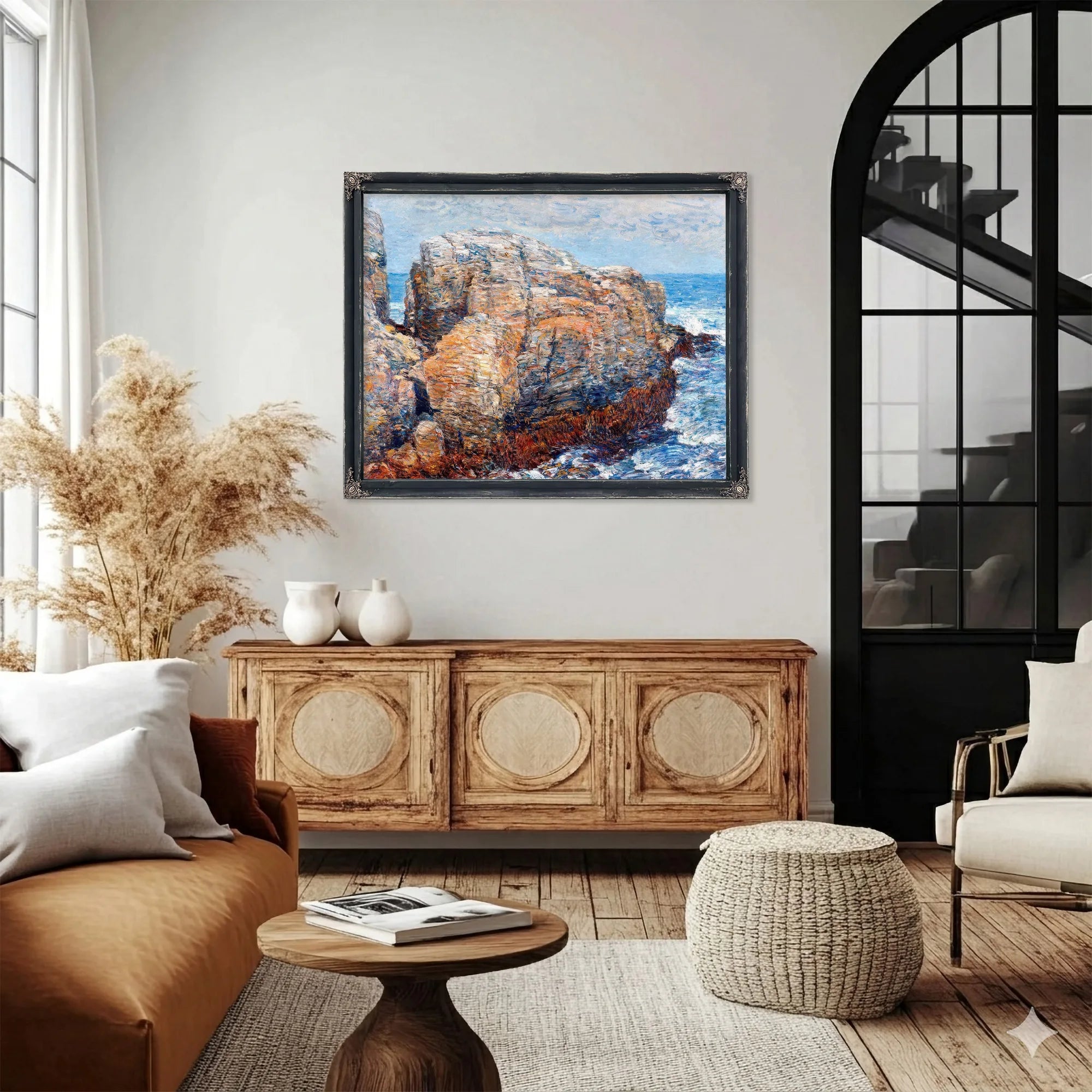 Sylph's Rock Appledore By Childe Hassam Fine Art Print