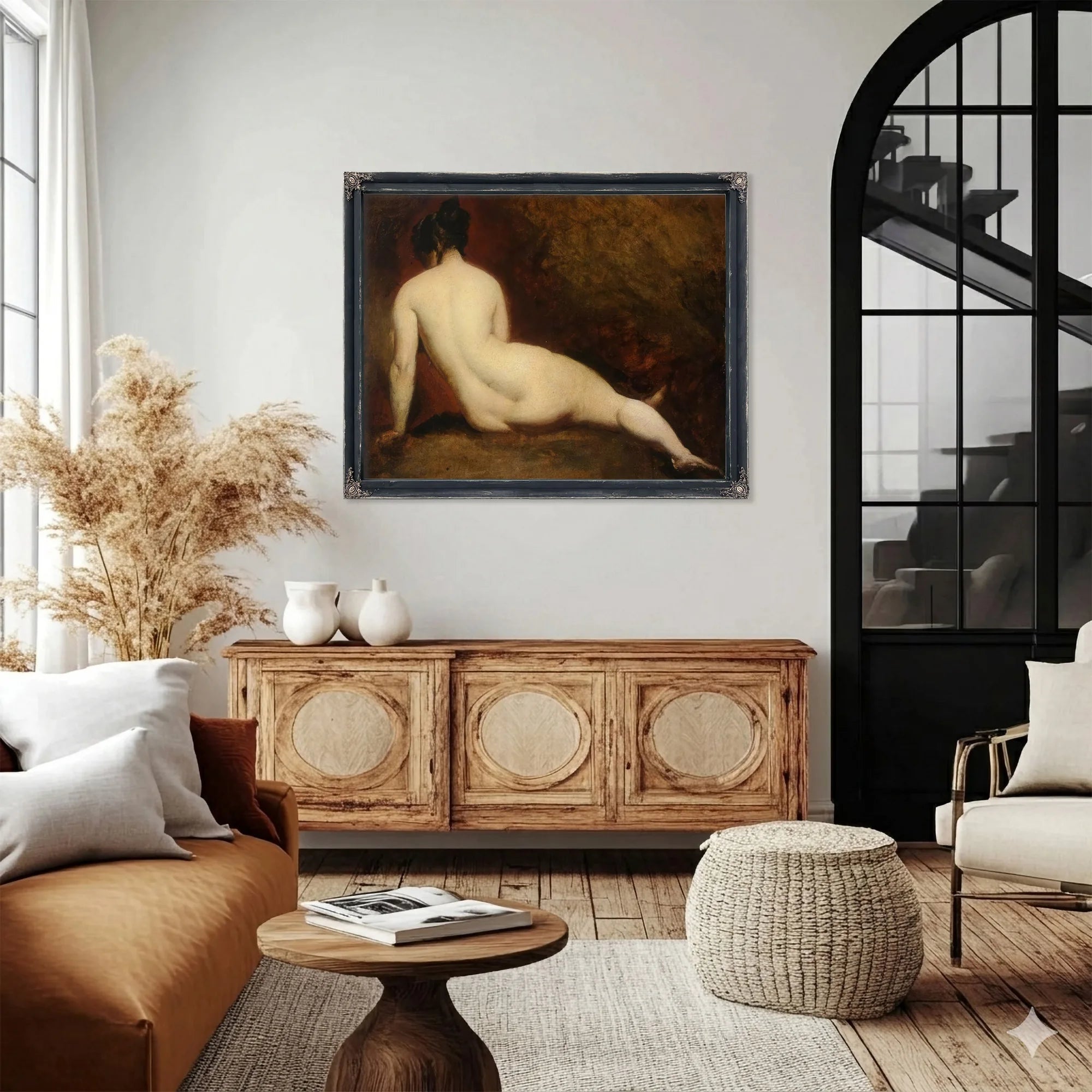 Nude Study By William Etty Fine Art Print
