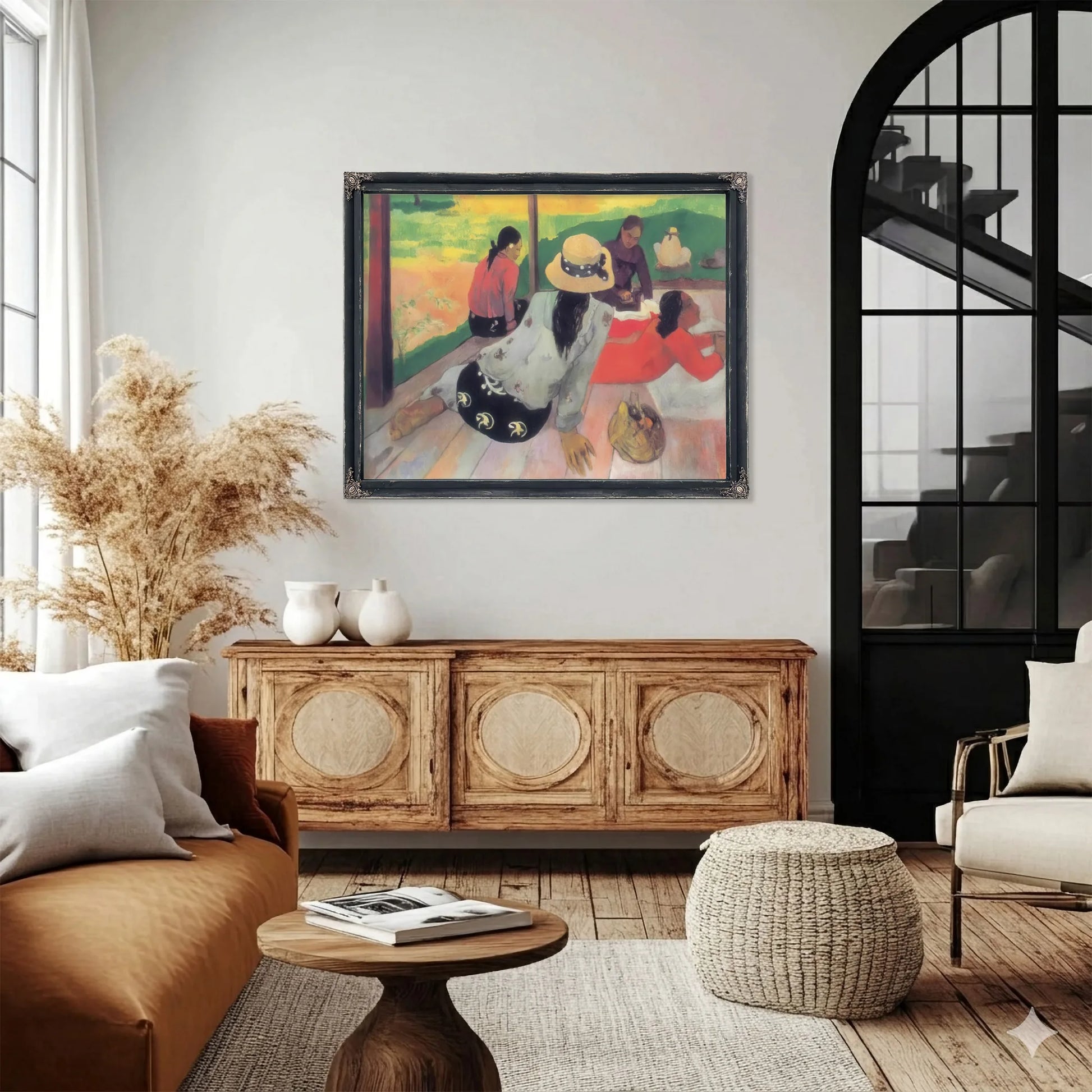 The Rest By Paul Gauguin Fine Art Print