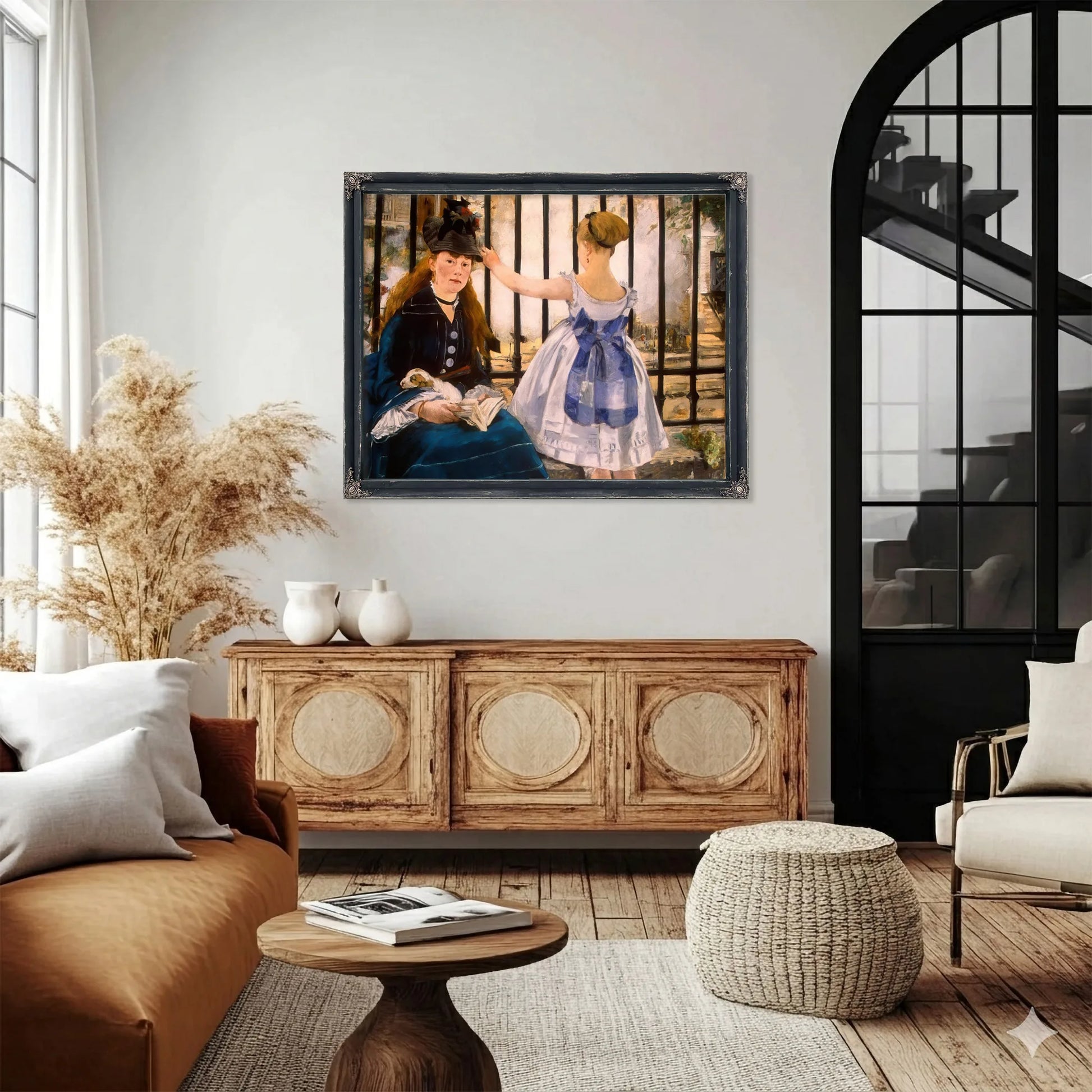 The Railway By Edouard Manet Fine Art Print
