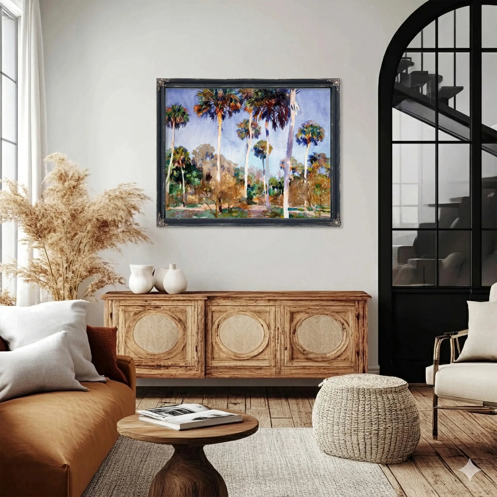 Palms By John Singer Sargent Fine Art Print