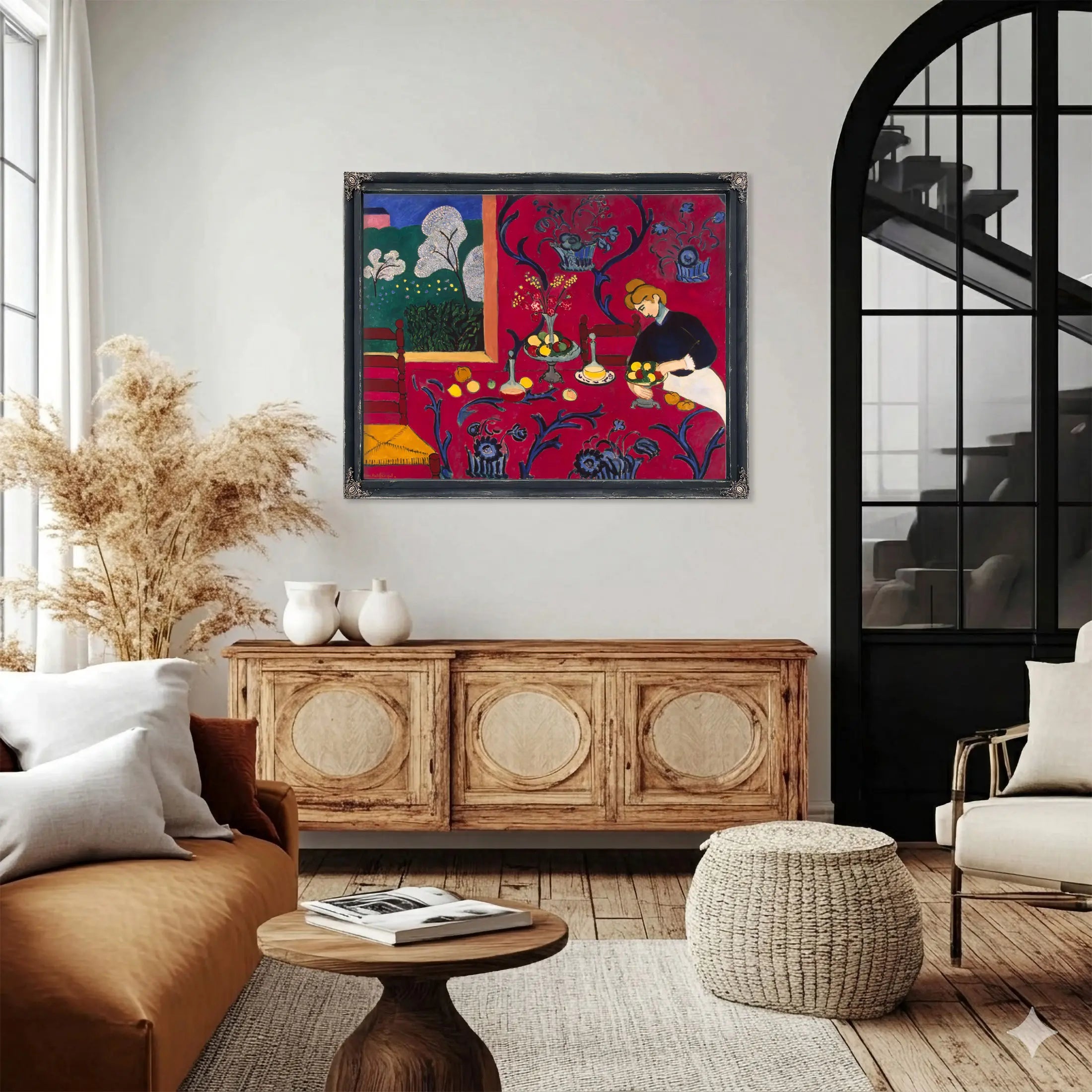 Large Red Interior by Henri Matisse