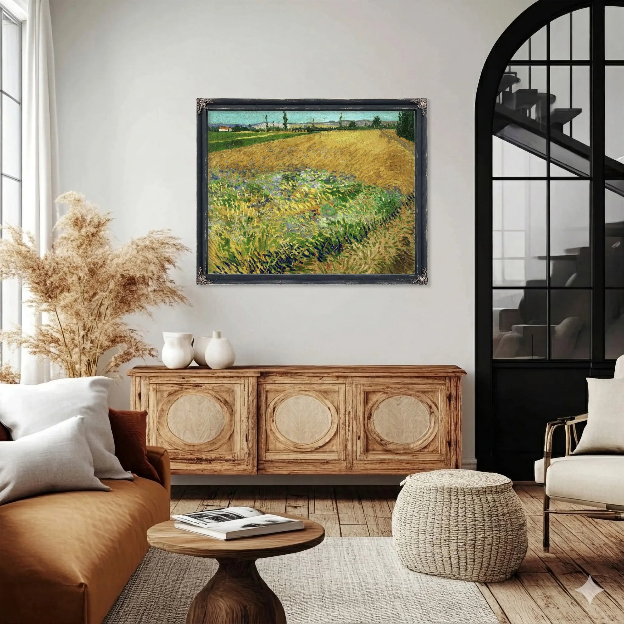 Wheatfield 2 By Vincent Van Gogh Fine Art Print