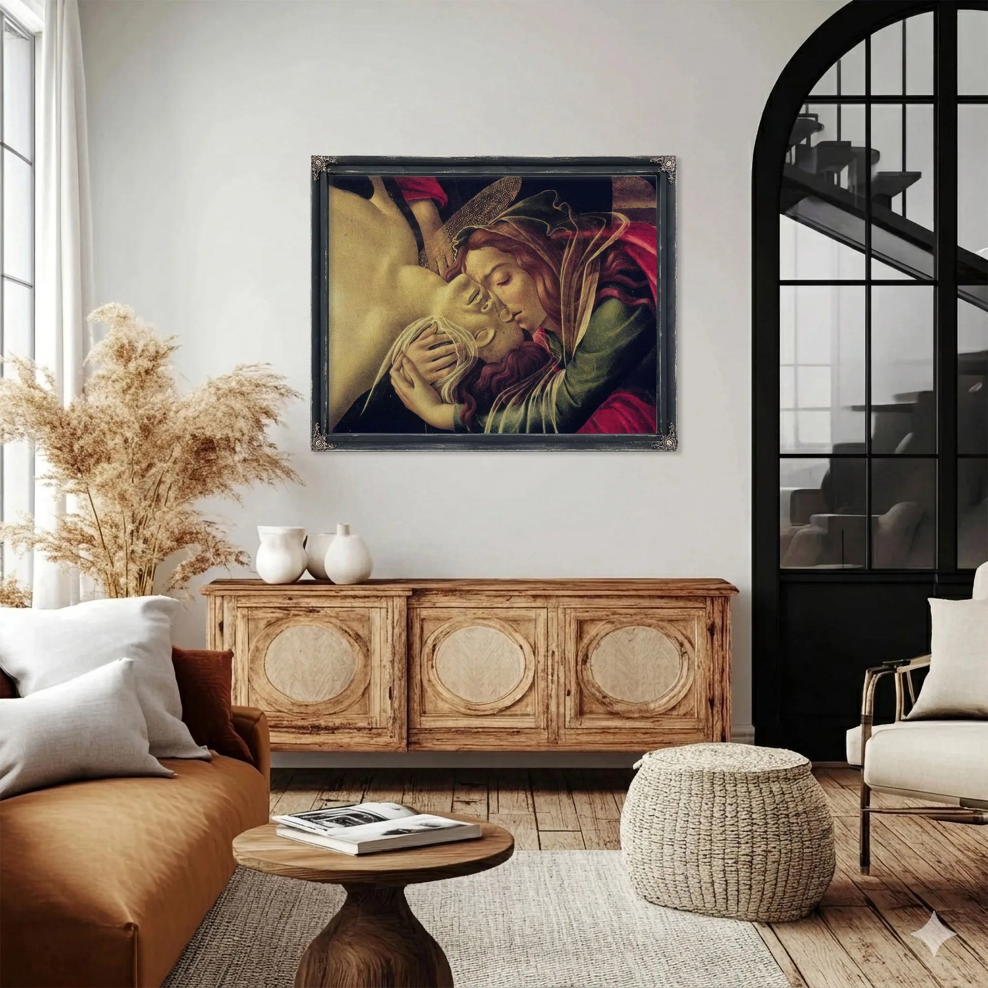 Detail Of The Lamentation Of Christ By Sandro Botticelli Fine Art Print