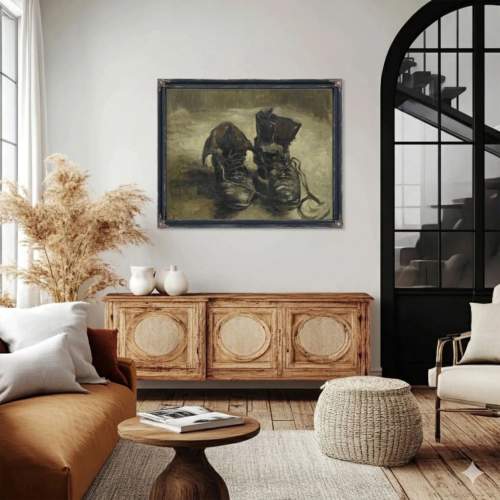 Shoes By Vincent Van Gogh Fine Art Print
