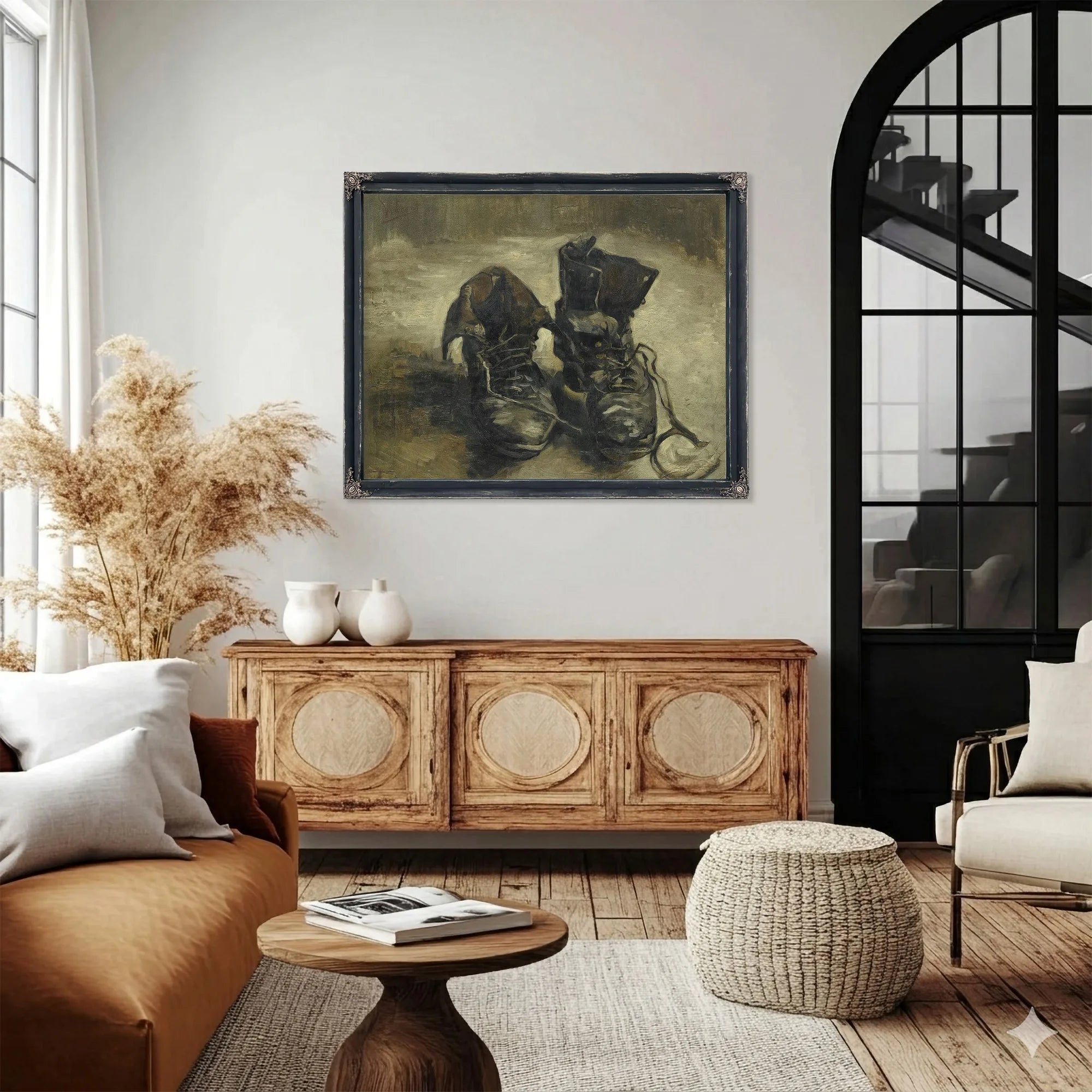 Shoes By Vincent Van Gogh Fine Art Print
