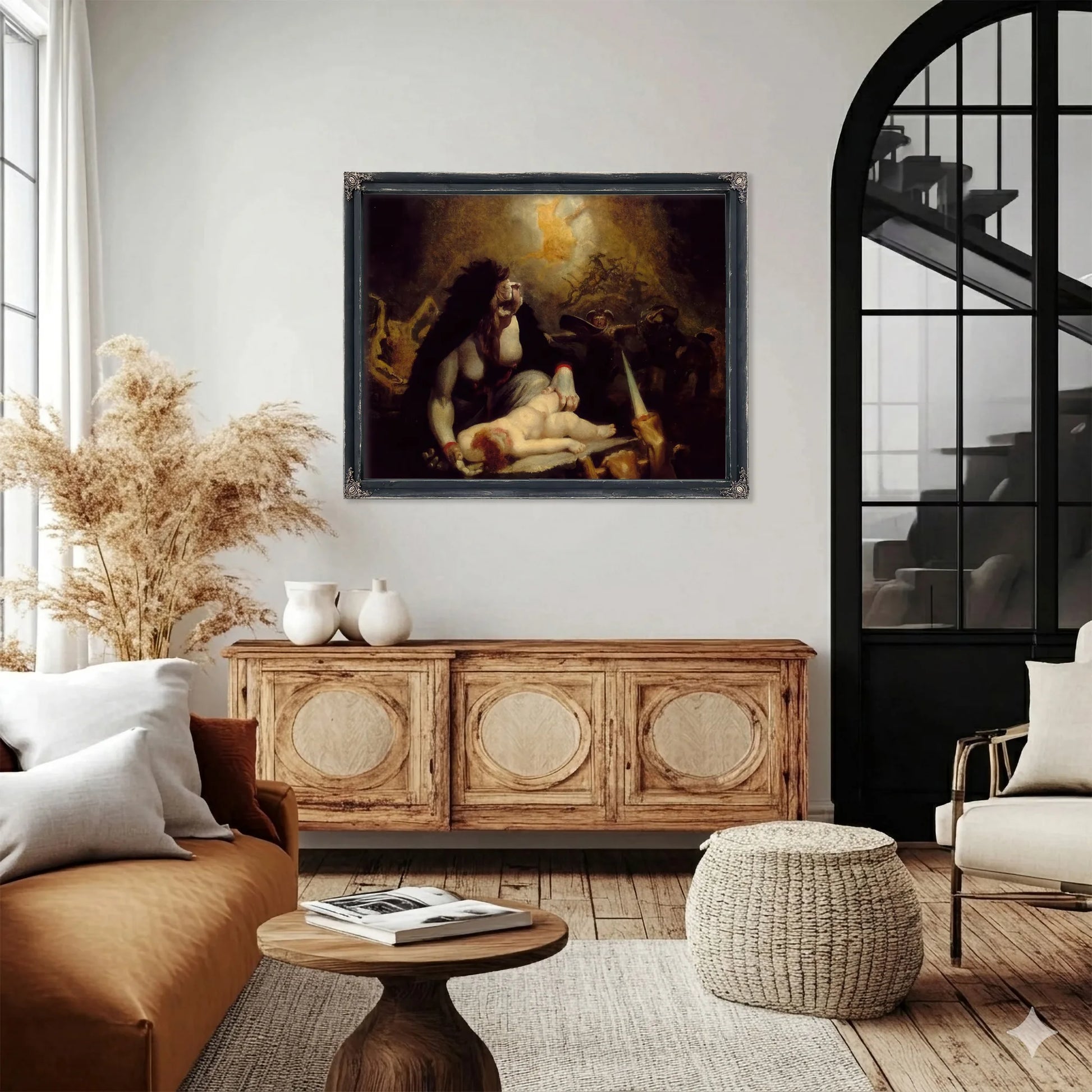 The Night Hag Visiting The Lapland Witches By Henry Fuseli Fine Art Print