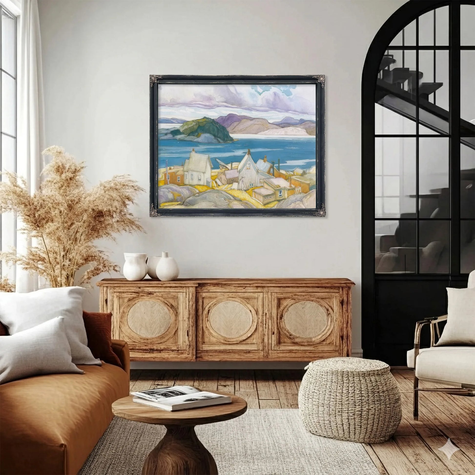 Jackfish Village By Frank Carmichael Fine Art Print