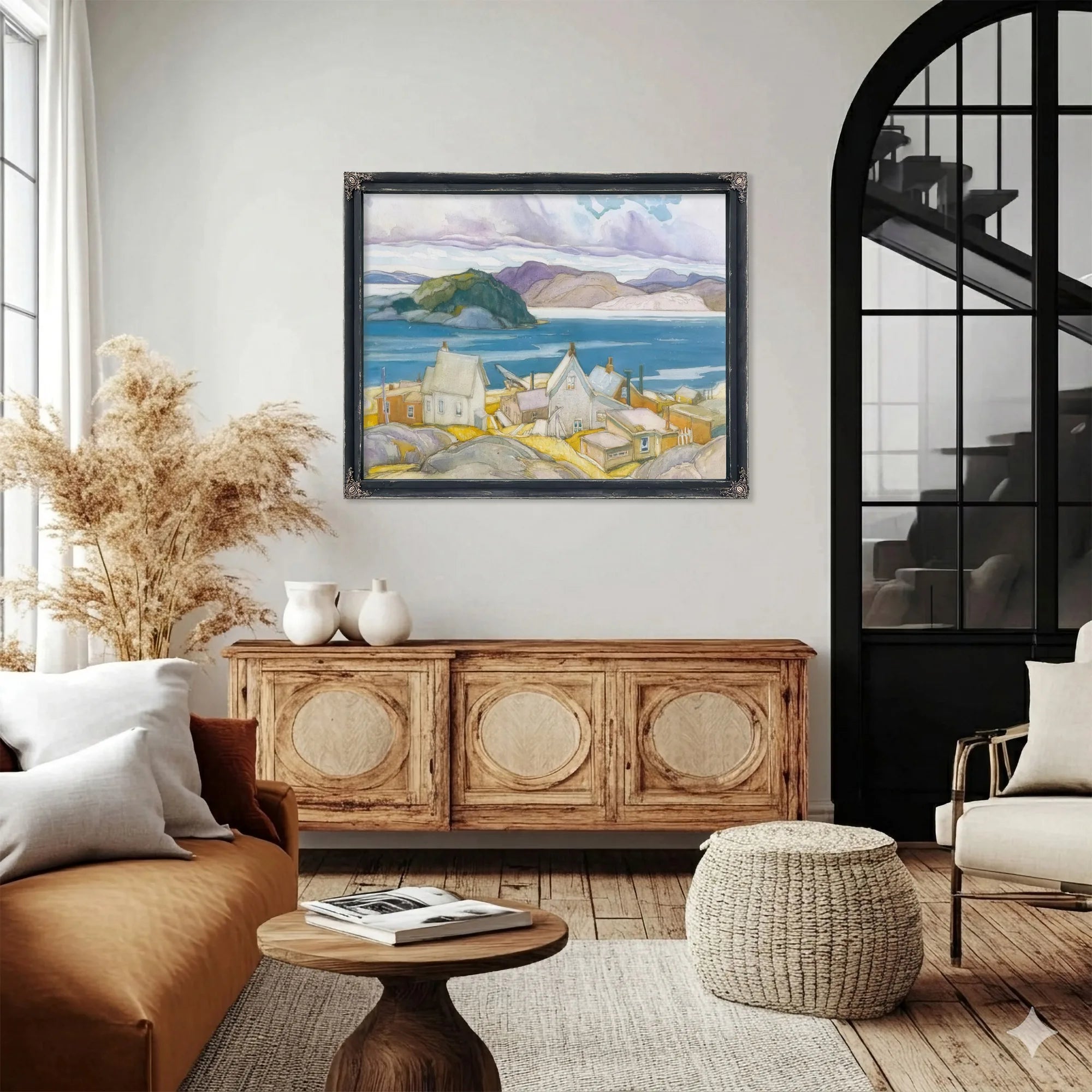 Jackfish Village By Frank Carmichael Fine Art Print