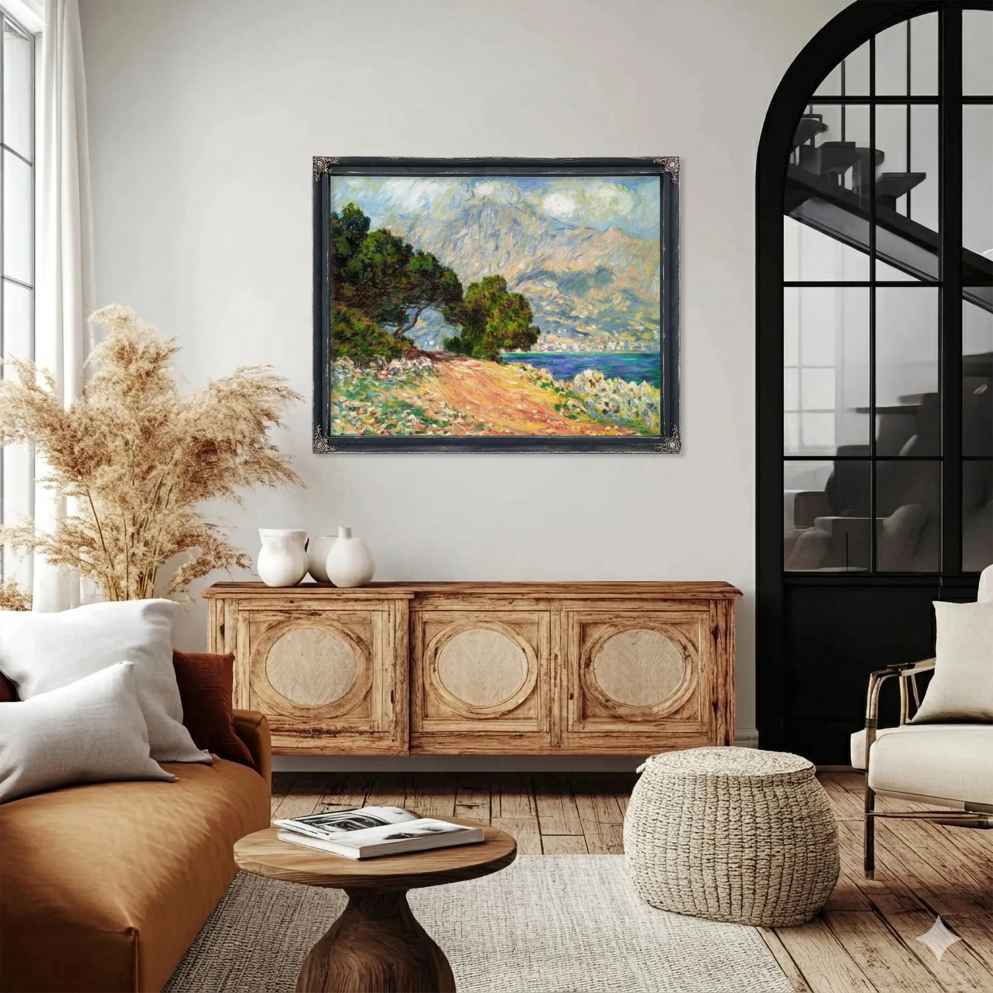 Cap Martin By Claude Monet Fine Art Print