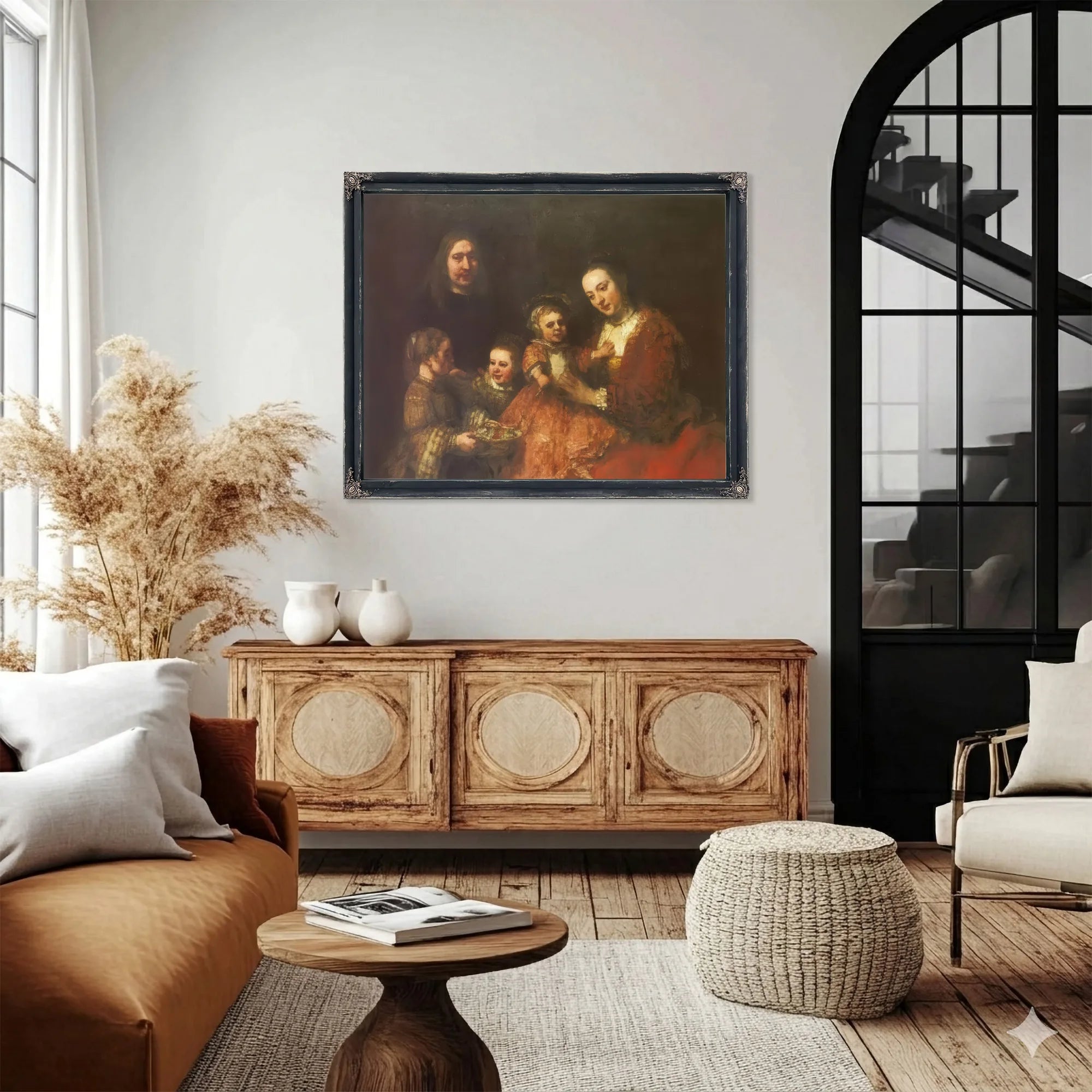 Family Group,C By Rembrandt Fine Art Print