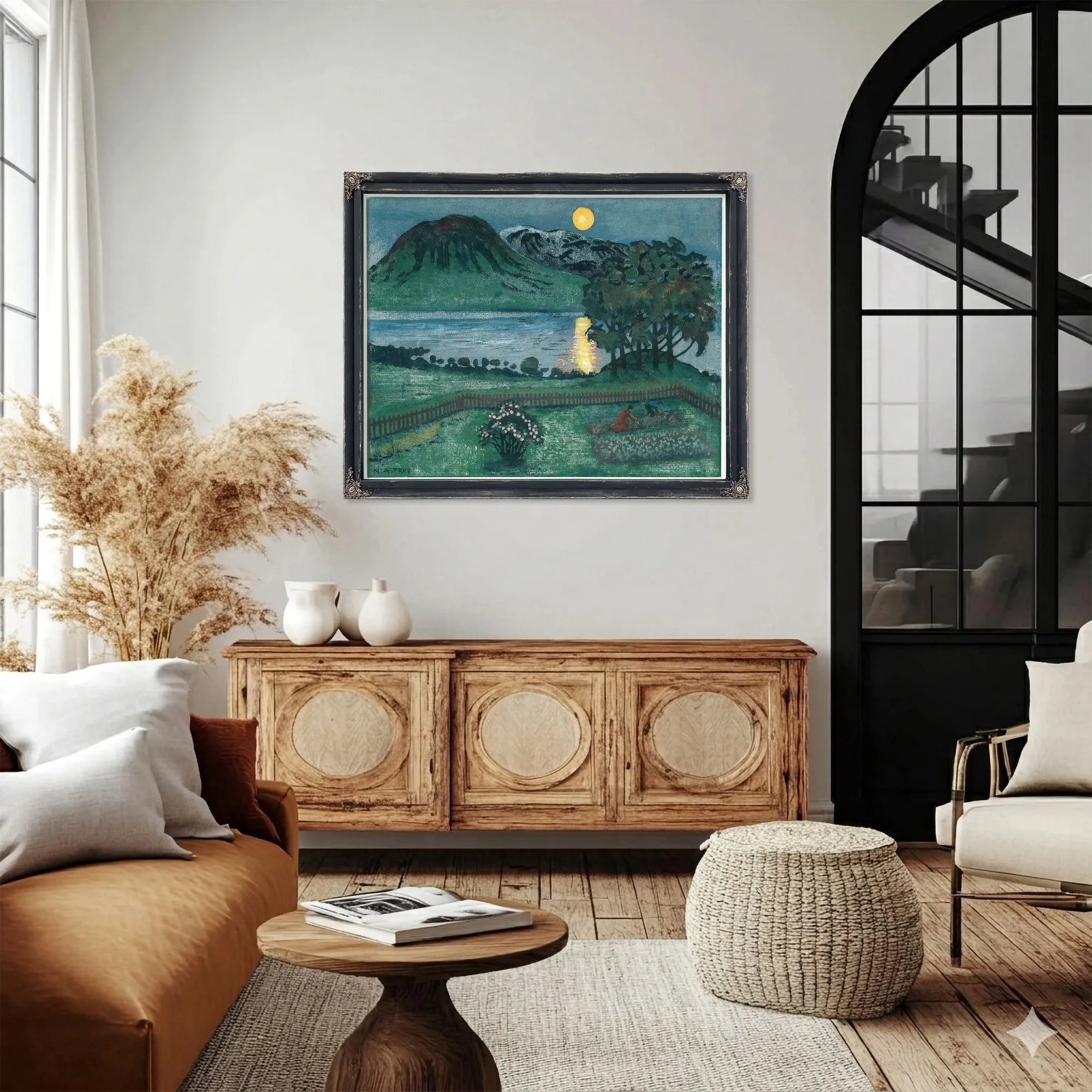 The Moon In May 7 By Nicolai Astrup Fine Art Print