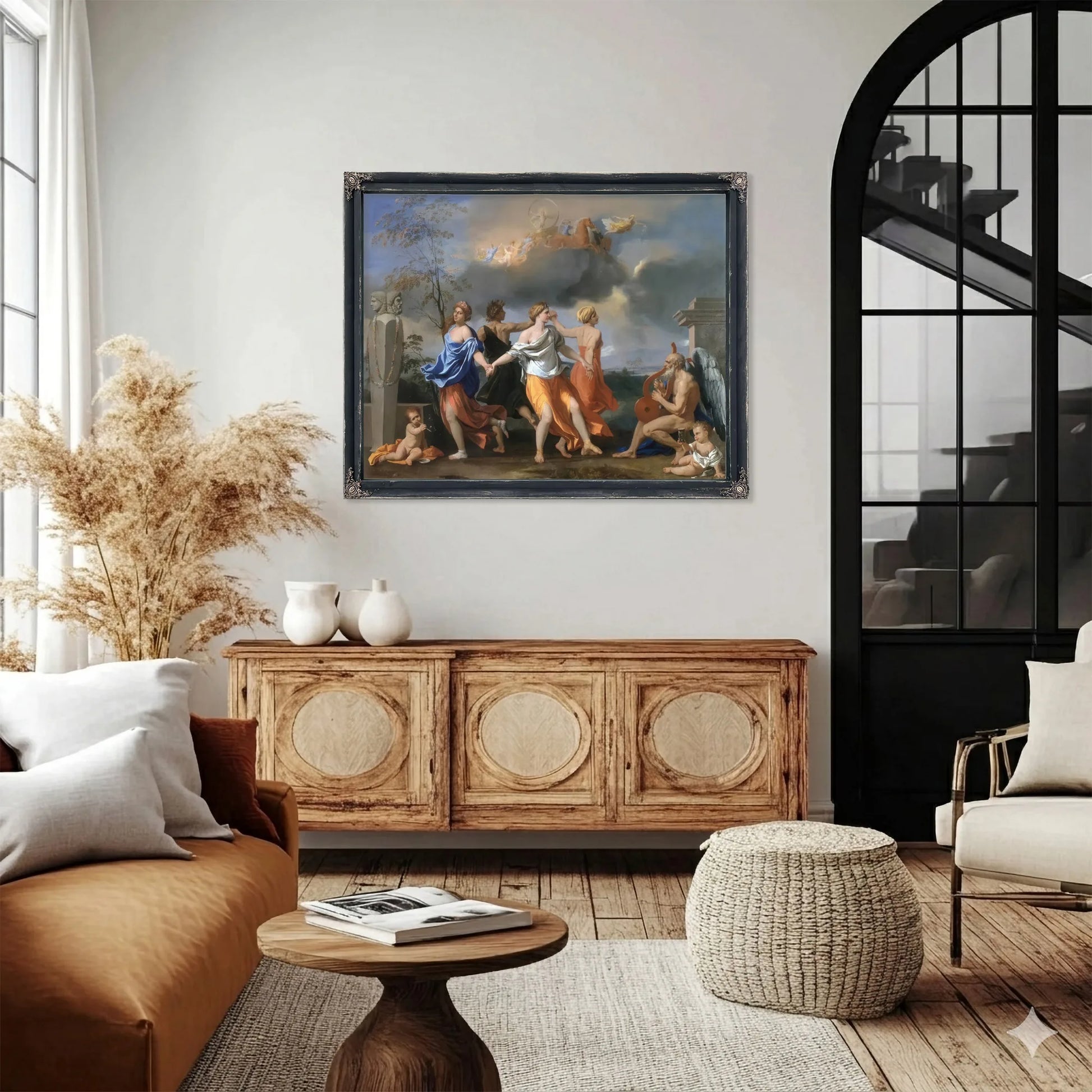 Dance To The Music Of Time By Nicholas Poussin Fine Art Print
