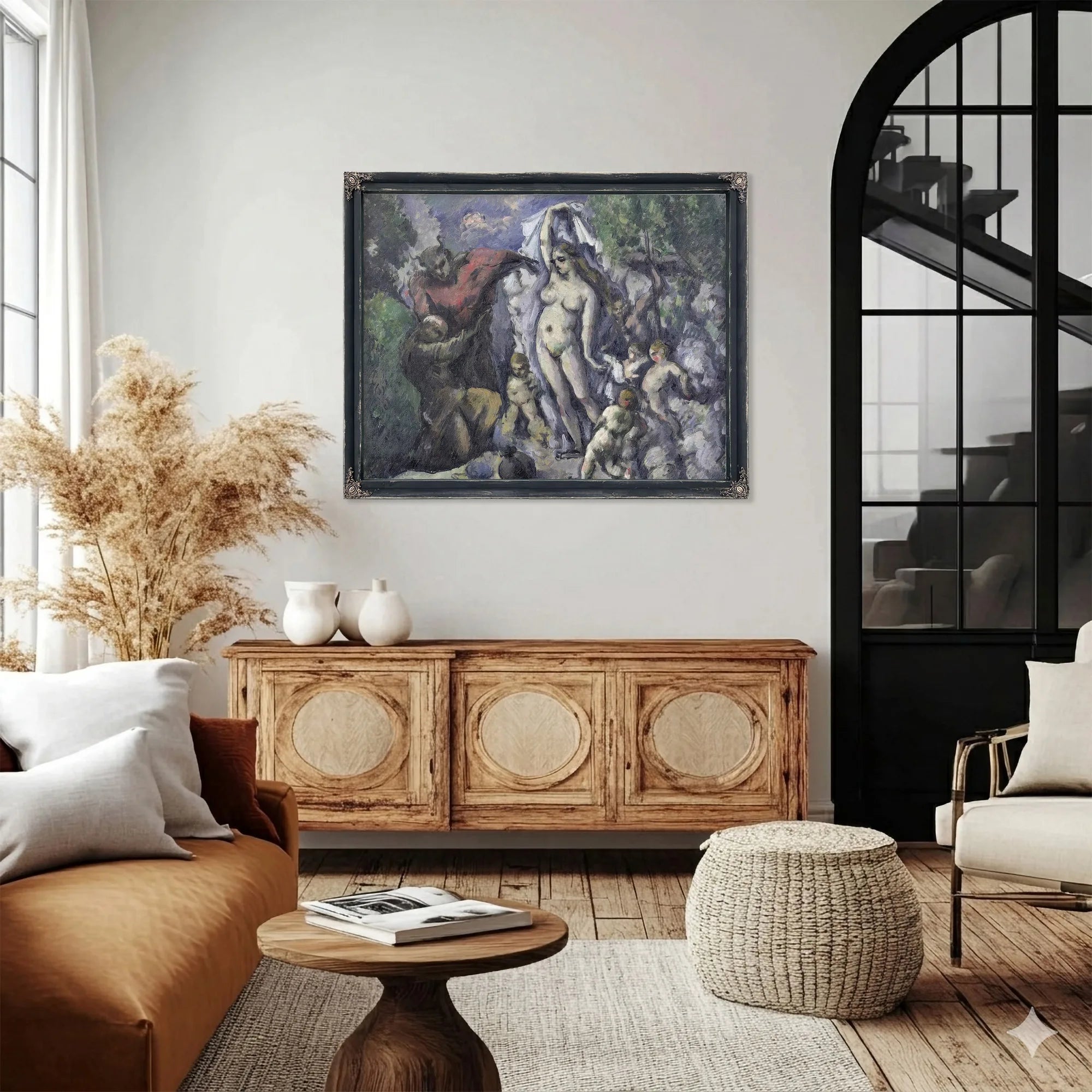 The Temptation Of St. Anthony By Paul Cezanne Fine Art Print