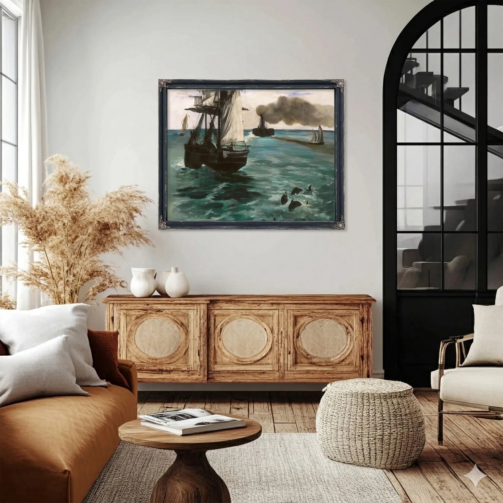 Marine View By Edouard Manet Fine Art Print