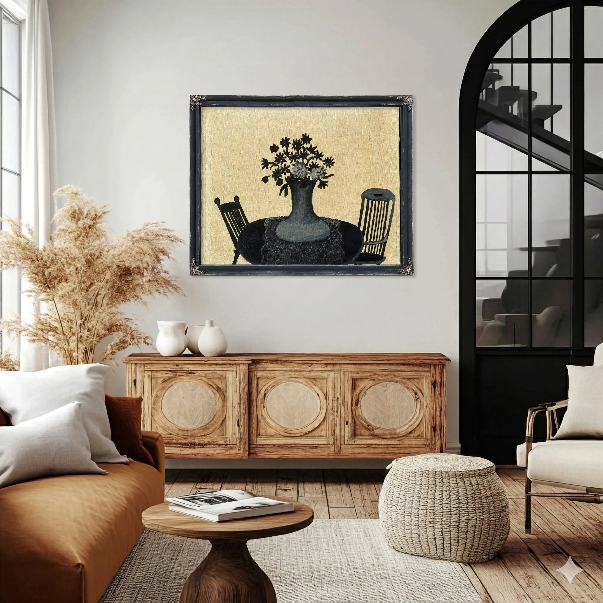 Chairs By Horace Pippin Fine Art Print