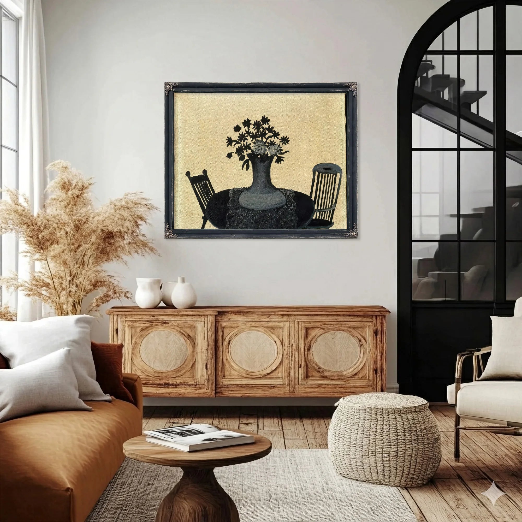Chairs By Horace Pippin Fine Art Print