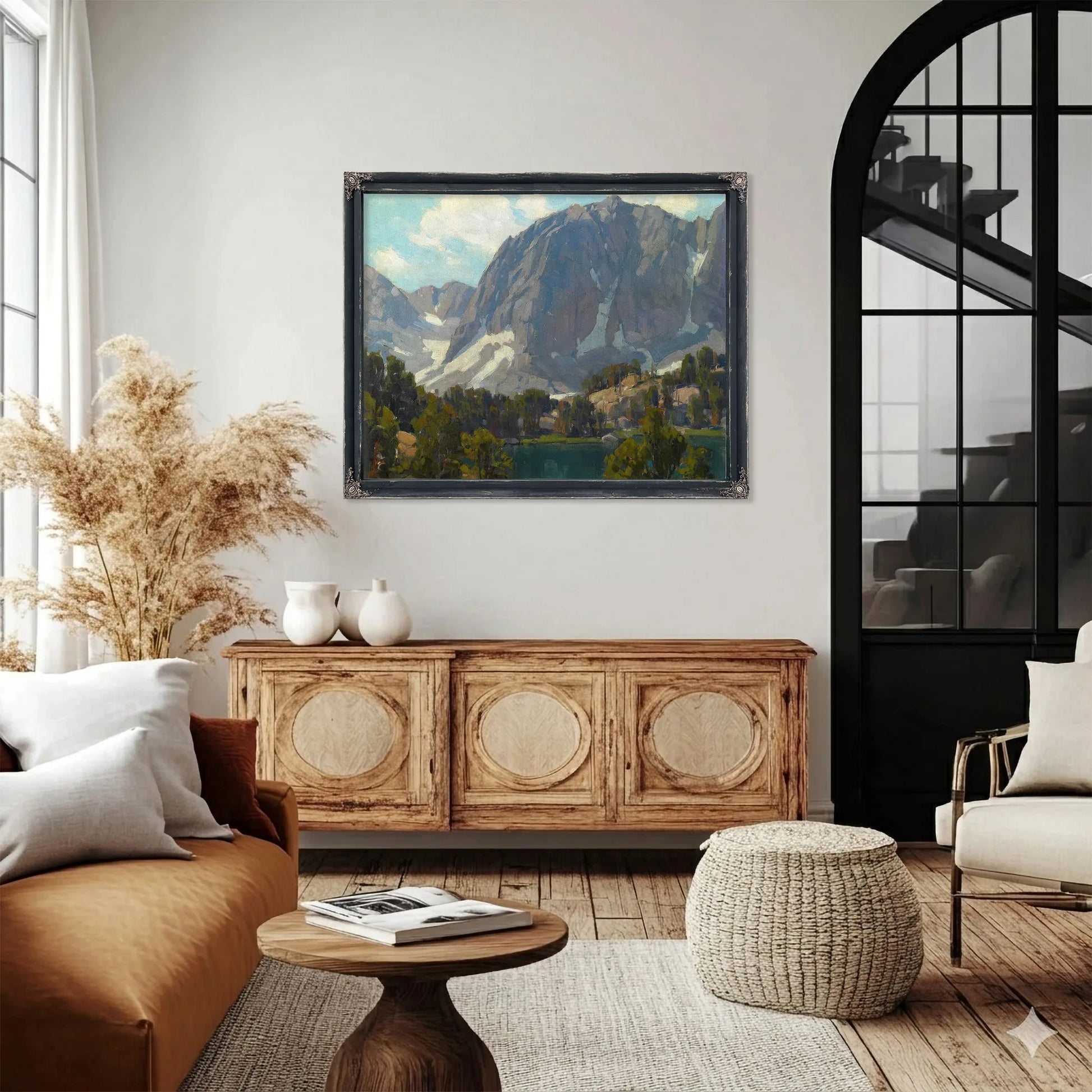 Big Pine Lake (First Lake, Inyo County) By Edgar Payne Fine Art Print