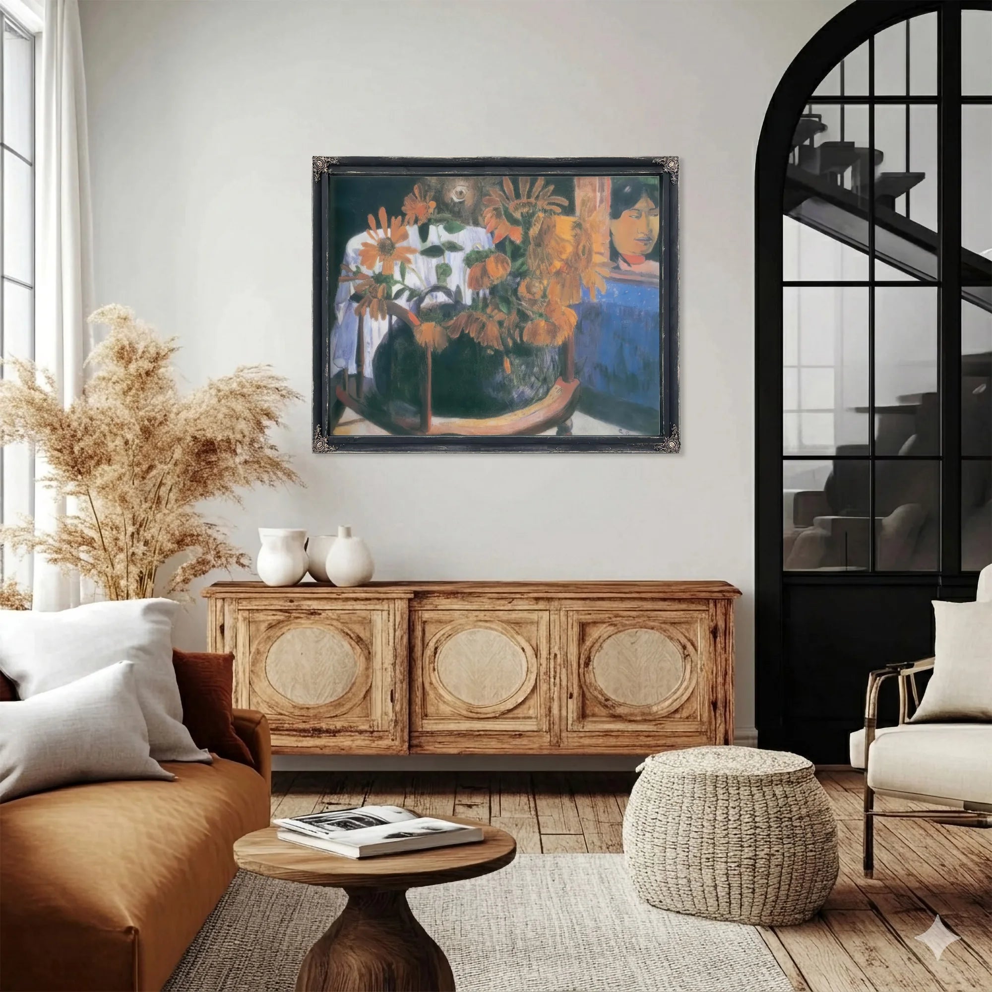 Sunflowers By Paul Gauguin Fine Art Print