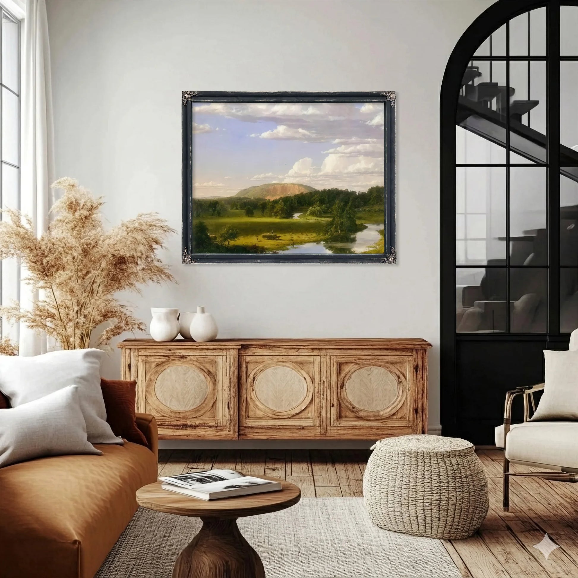 West Rock New Haven By Frederic Edwin Church Fine Art Print