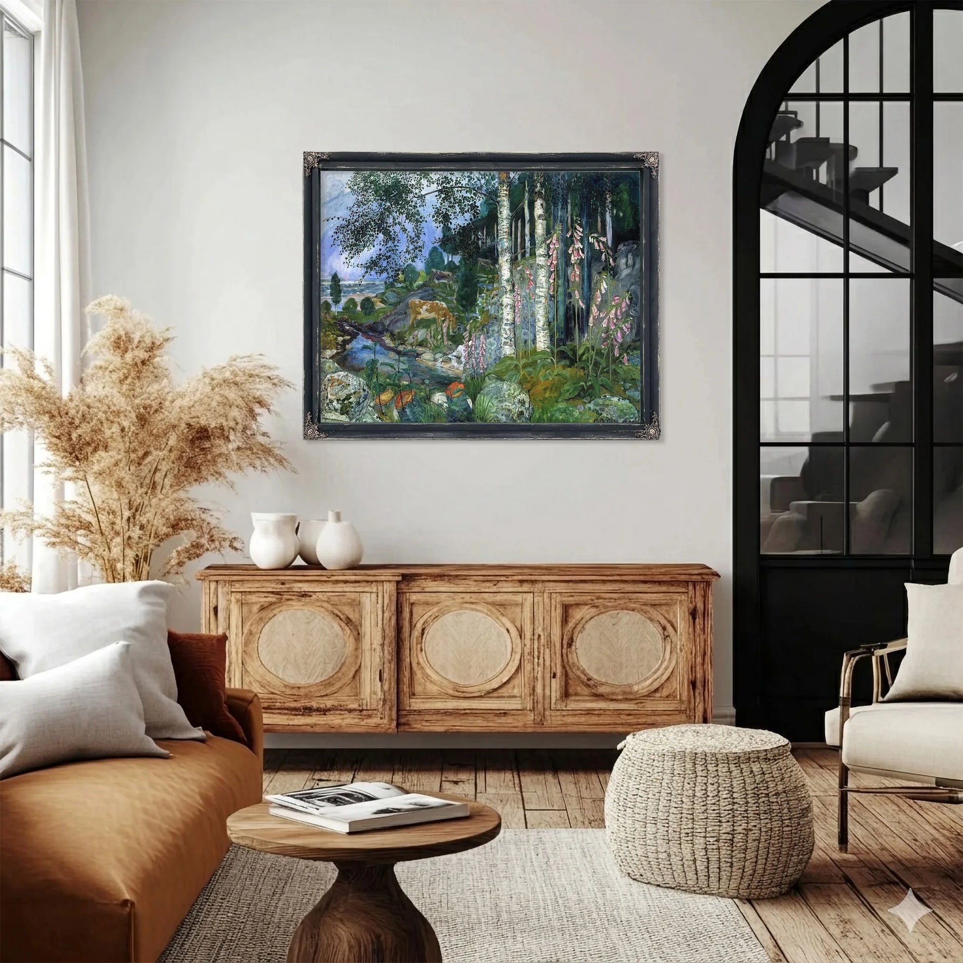 Foxgloves 5 By Nicolai Astrup Fine Art Print