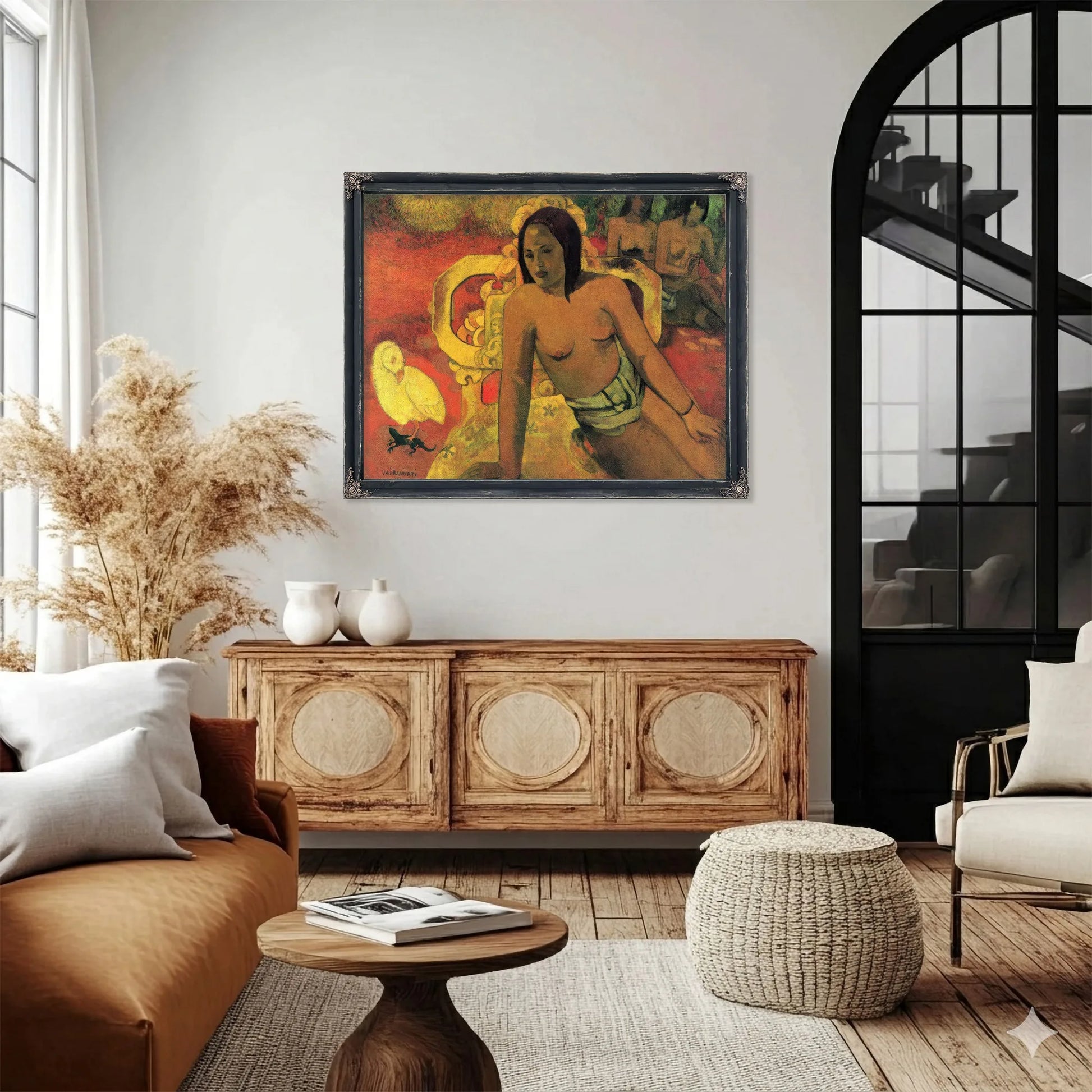 Reo Tahiti Vairaumati 1897 By Paul Gauguin Fine Art Print
