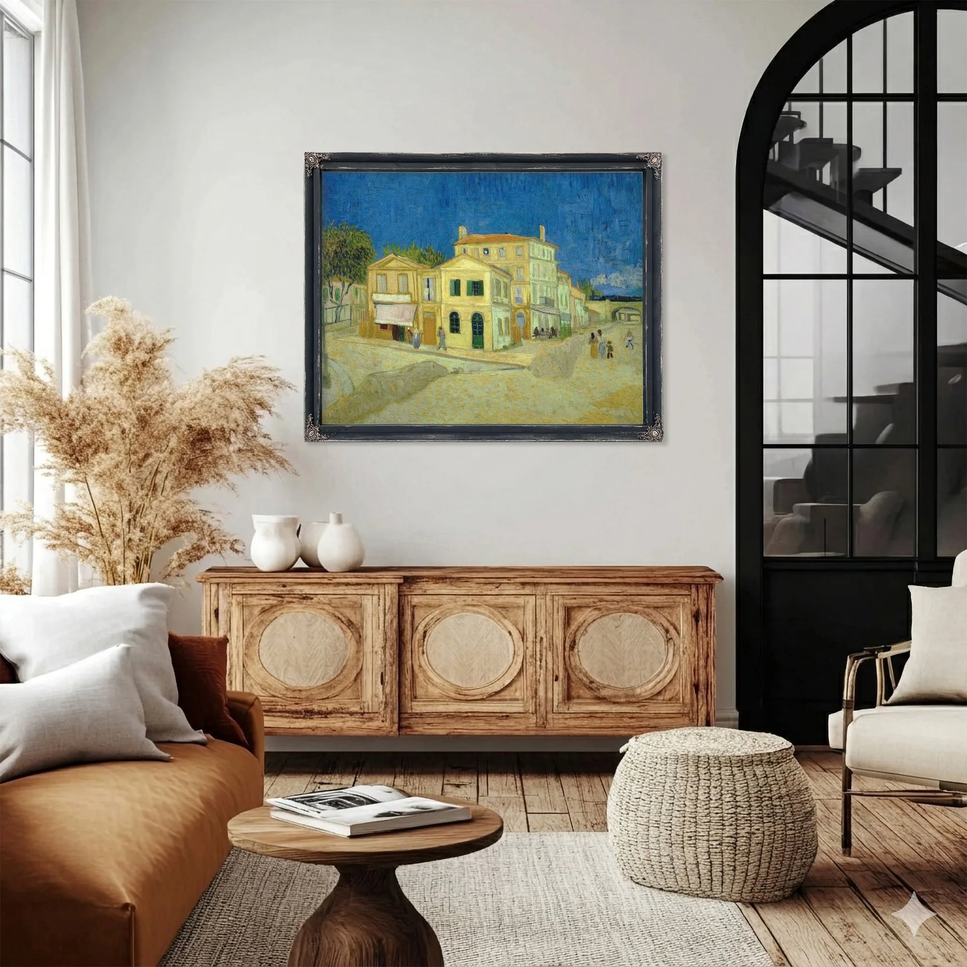 The Yellow House ('The Street') By Vincent Van Gogh Fine Art Print