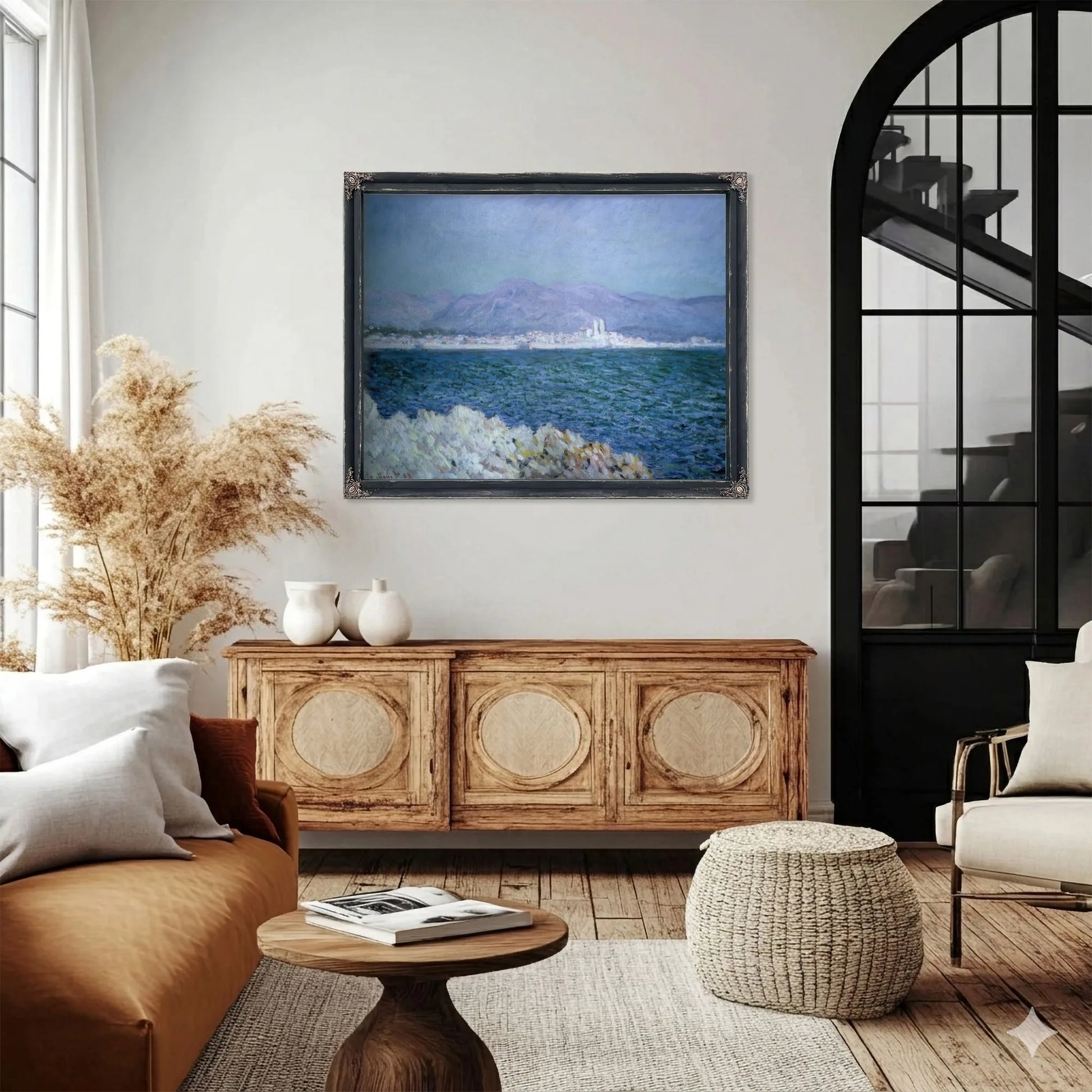 Gulf Of Antibes By Claude Monet Fine Art Print