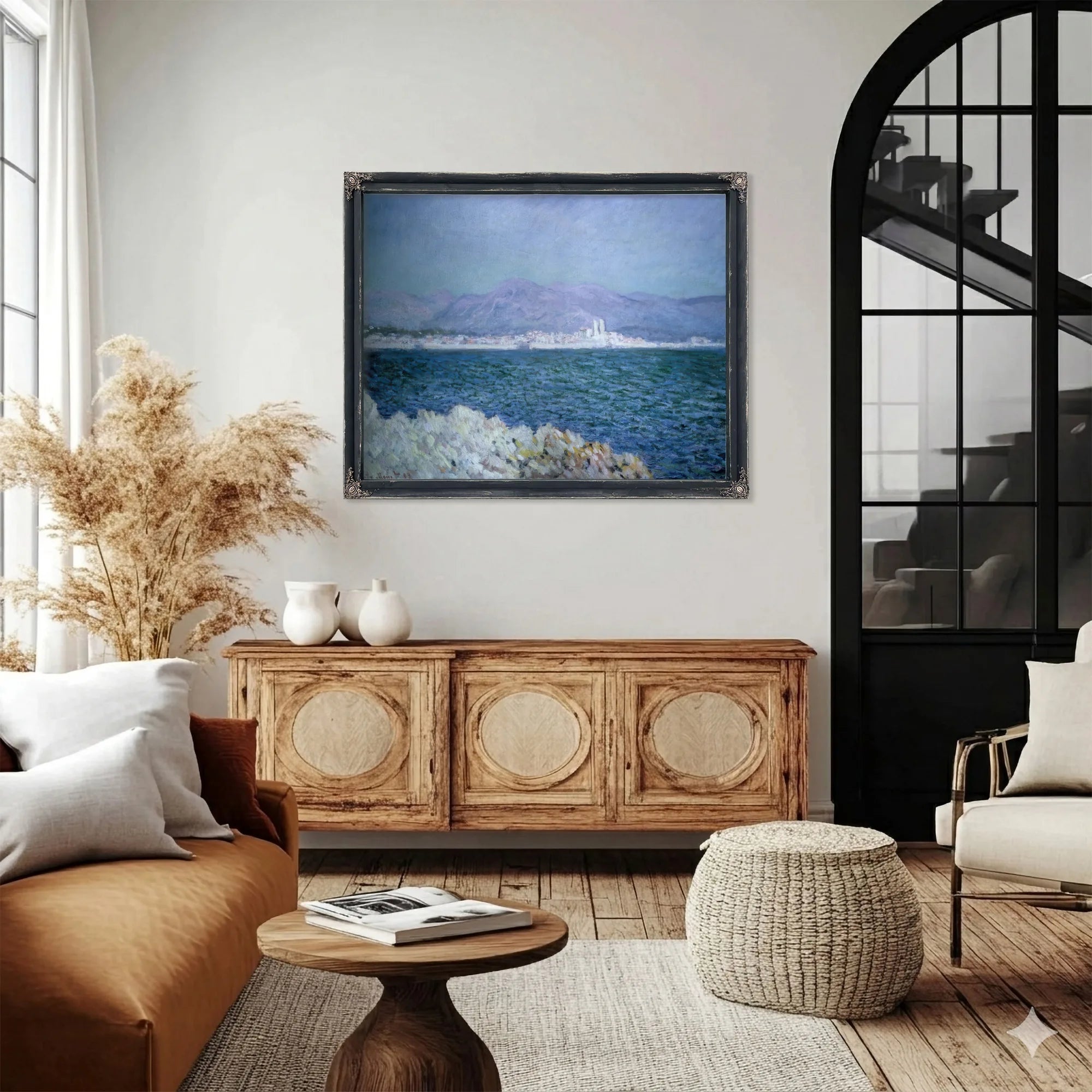 Gulf Of Antibes By Claude Monet Fine Art Print