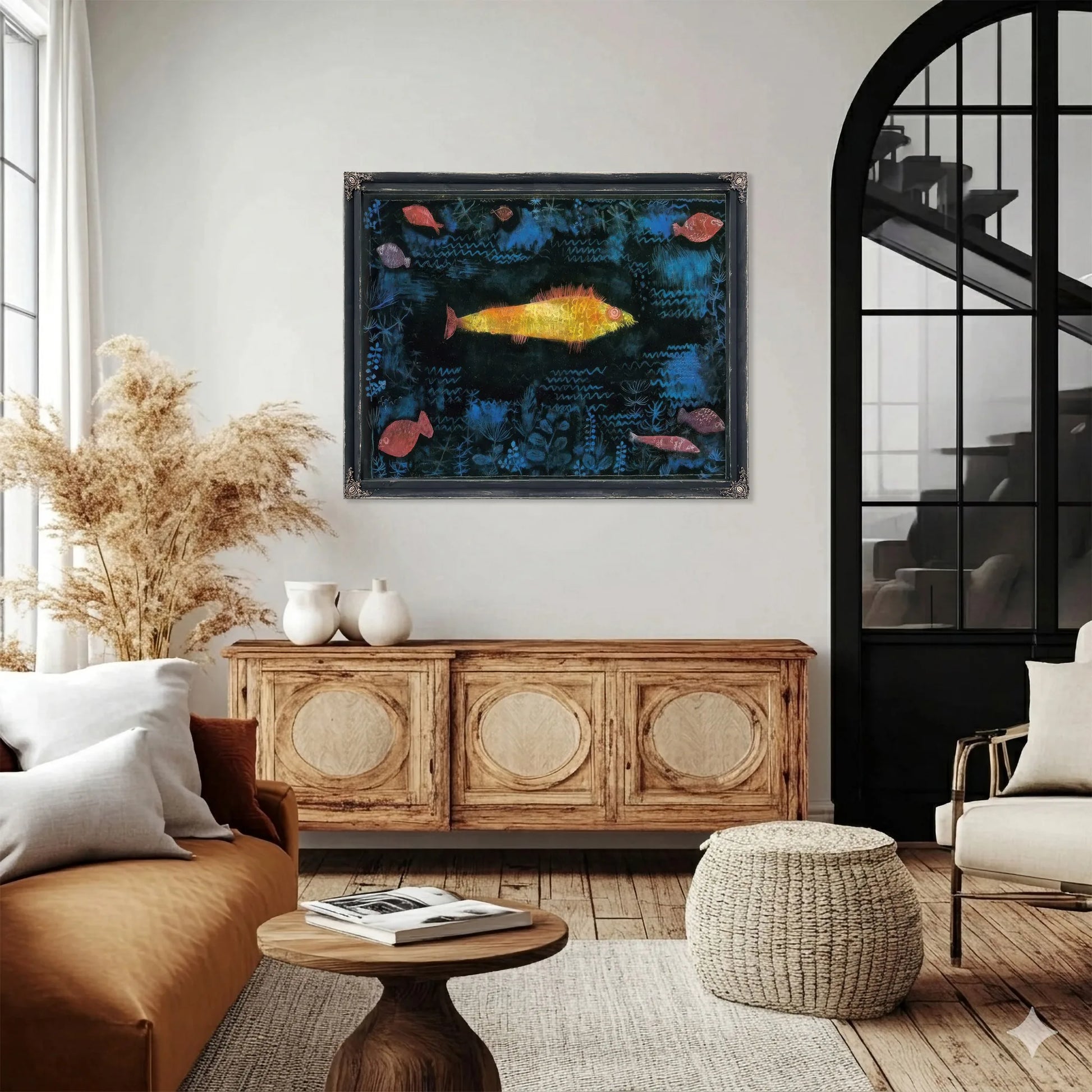 The Goldfish 1925 R 6 ( 86) By Paul Klee Fine Art Print