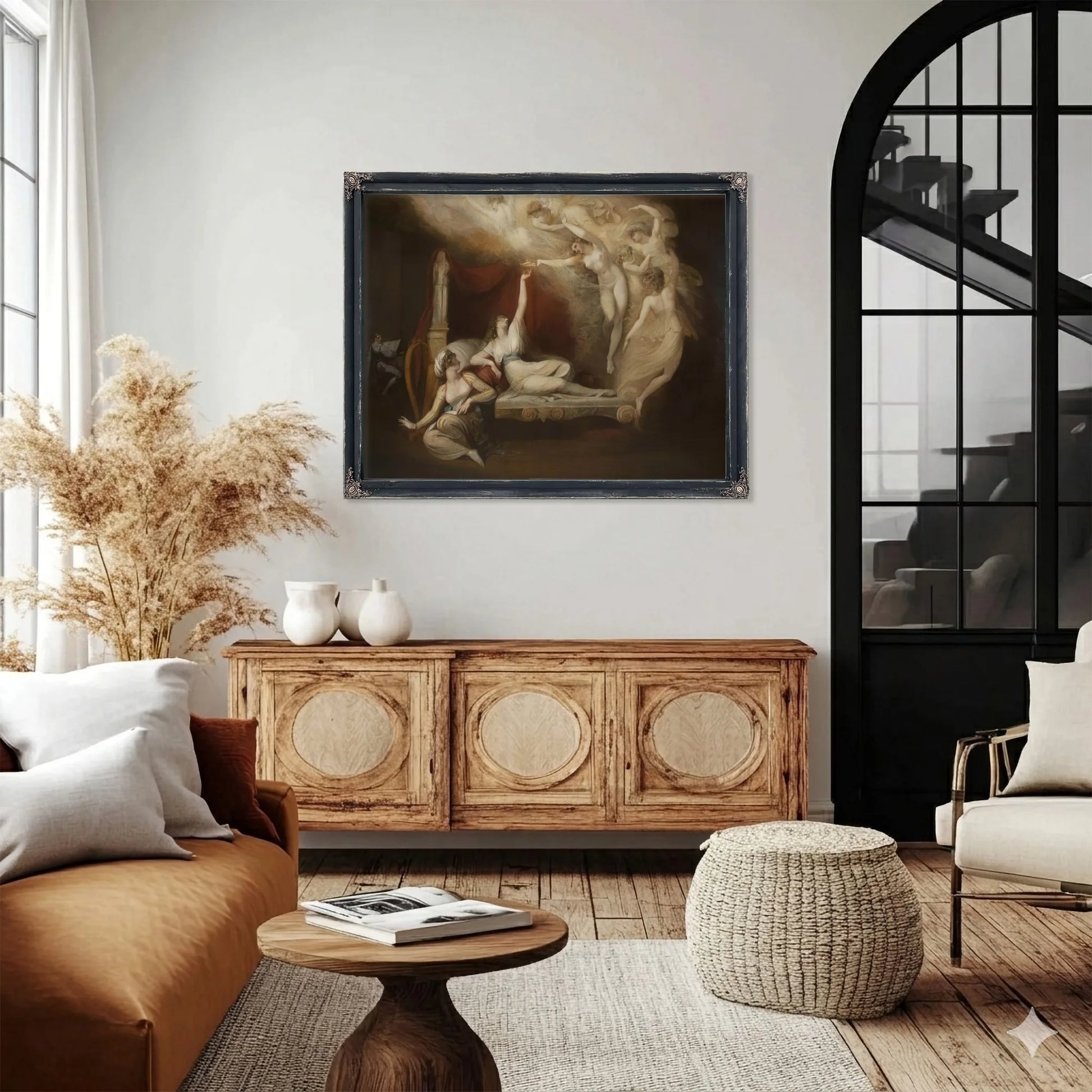 The Vision Of Catherine Of Aragon By Henry Fuseli Fine Art Print