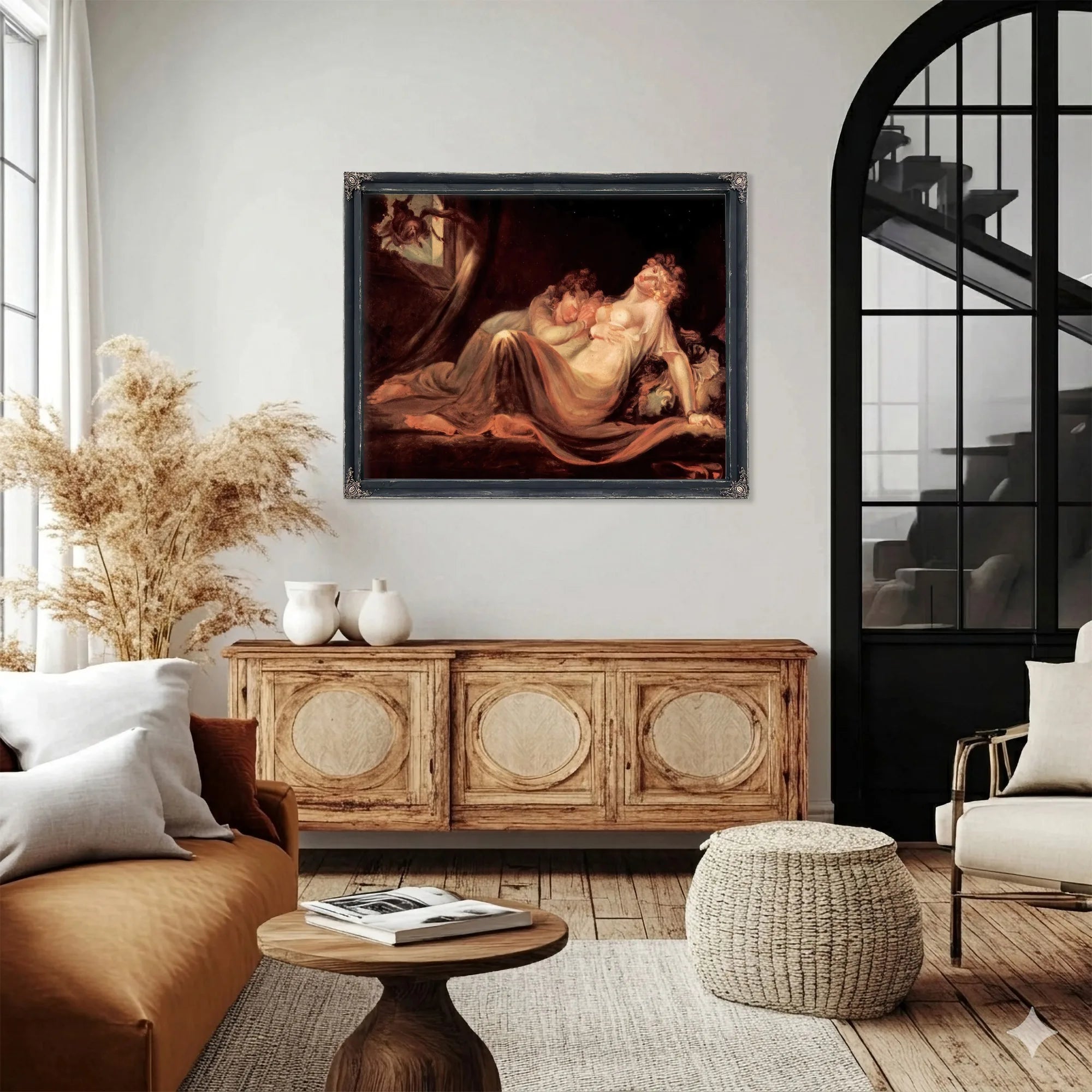 The Incubus Leaving Two Sleeping Women By Henry Fuseli Fine Art Print