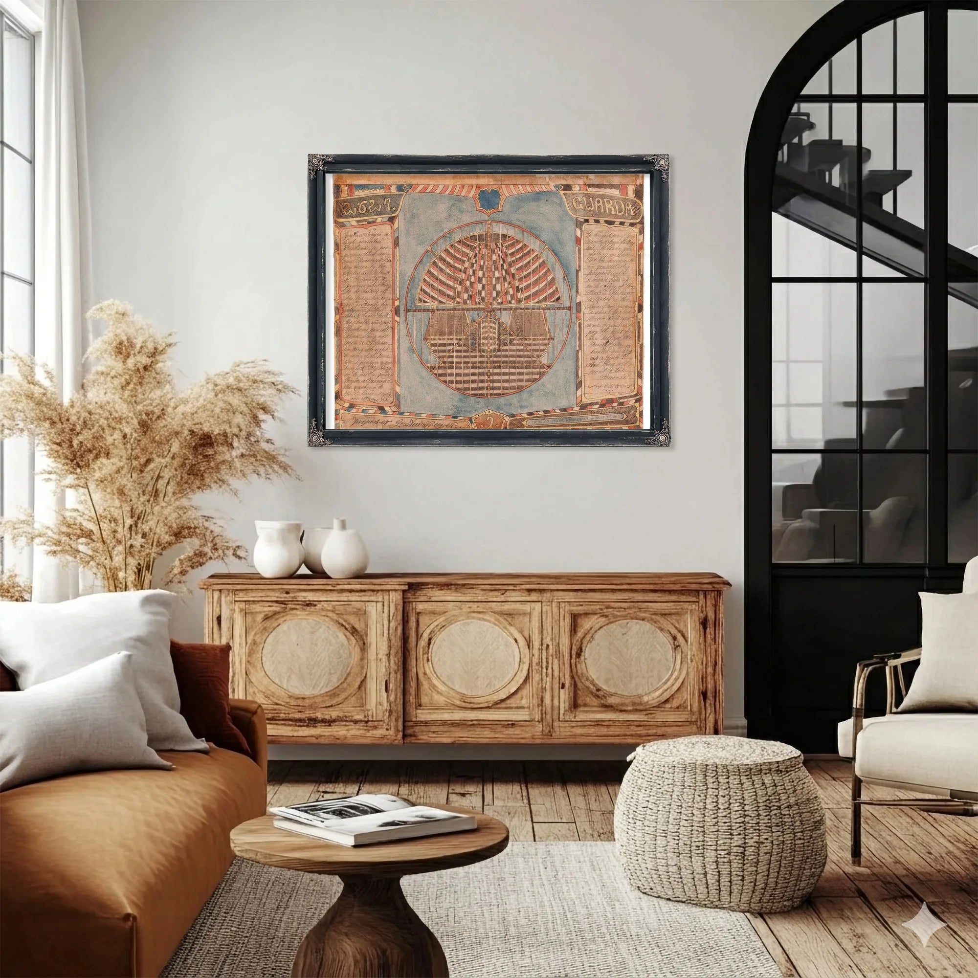 Plate 2627 Guarda 1912 By Charles Dellschau Fine Art Print