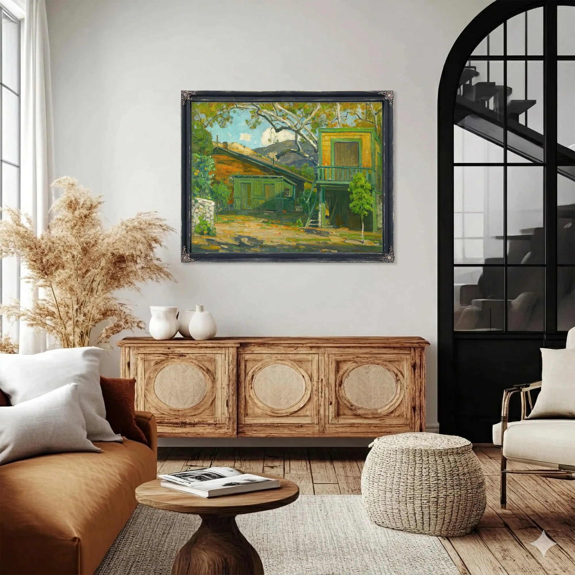 Canyon Cottage 1940 By William Wendt Fine Art Print