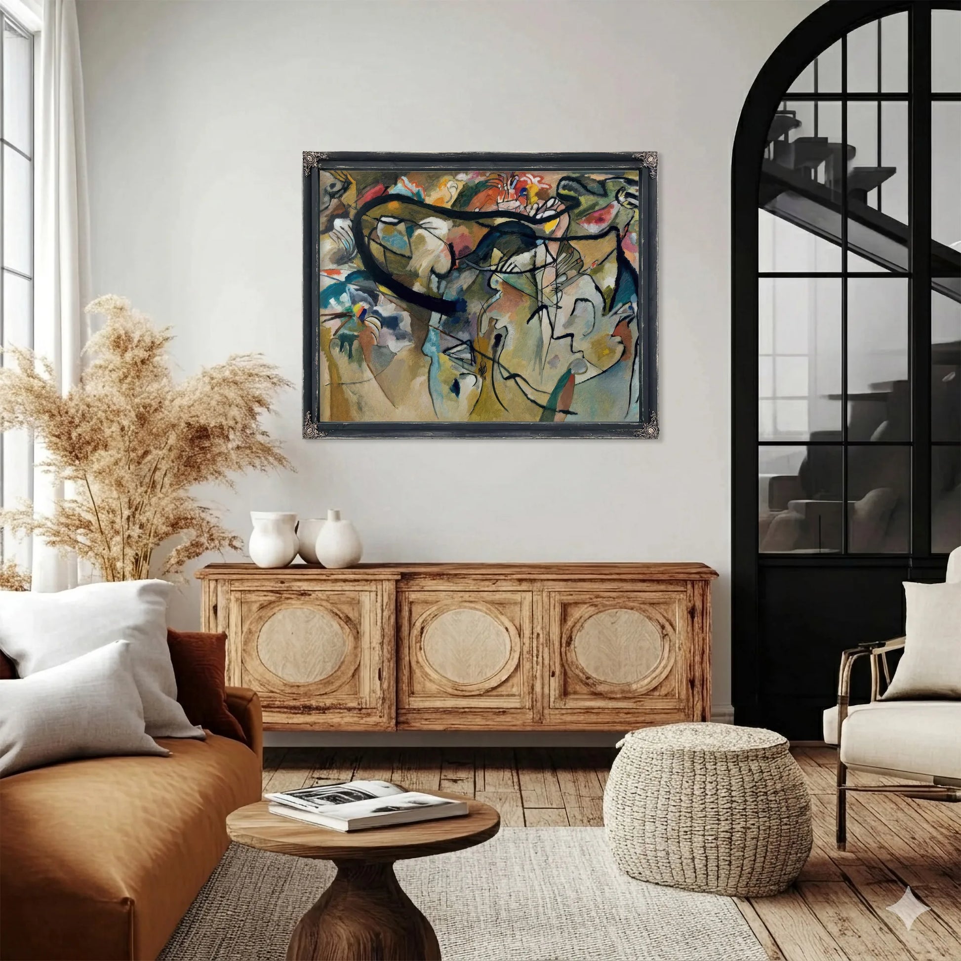Composition 5 1911 By Wassily Kandinsky Fine Art Print