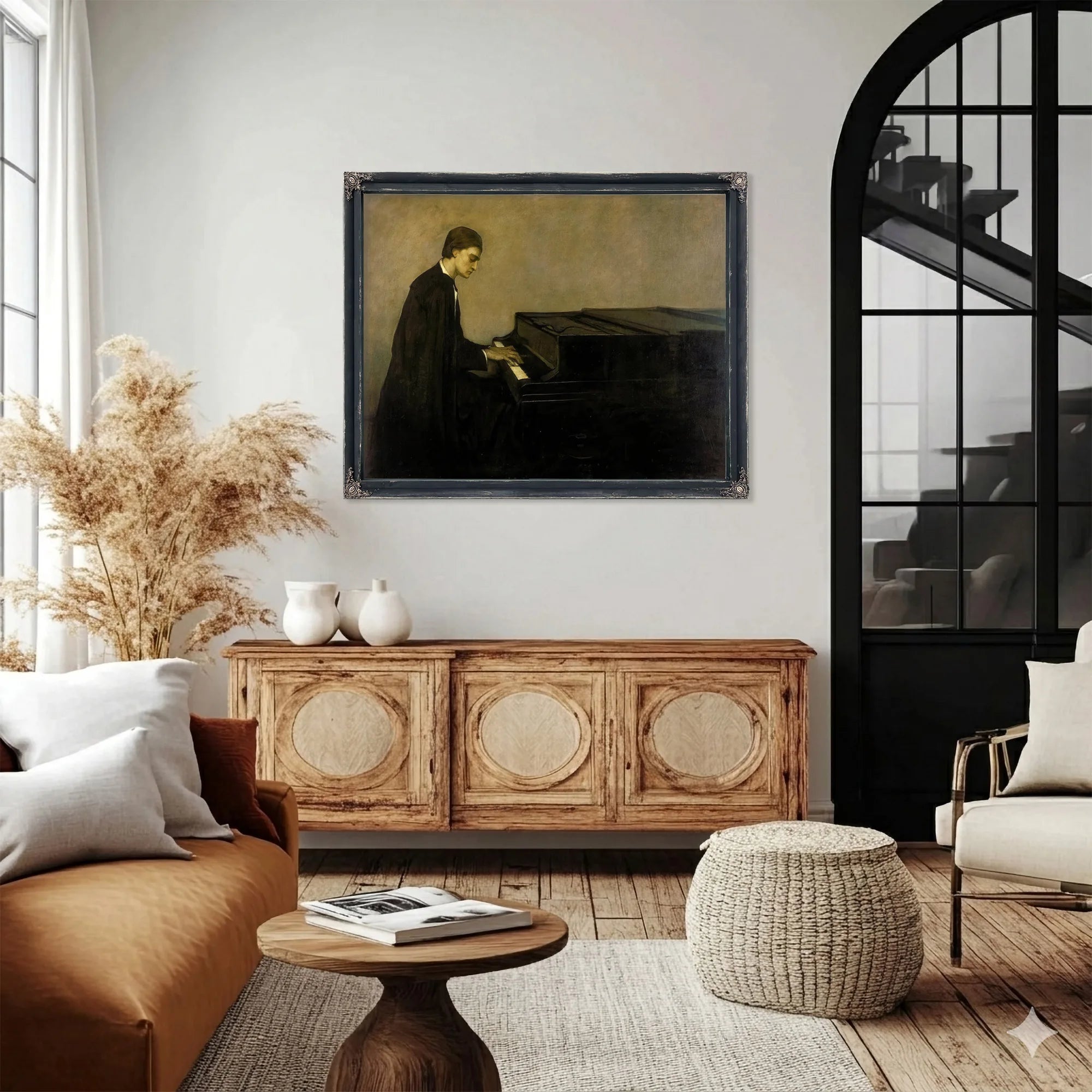 Renata Borgatti Au Piano 1920 By Romaine Brooks Fine Art Print