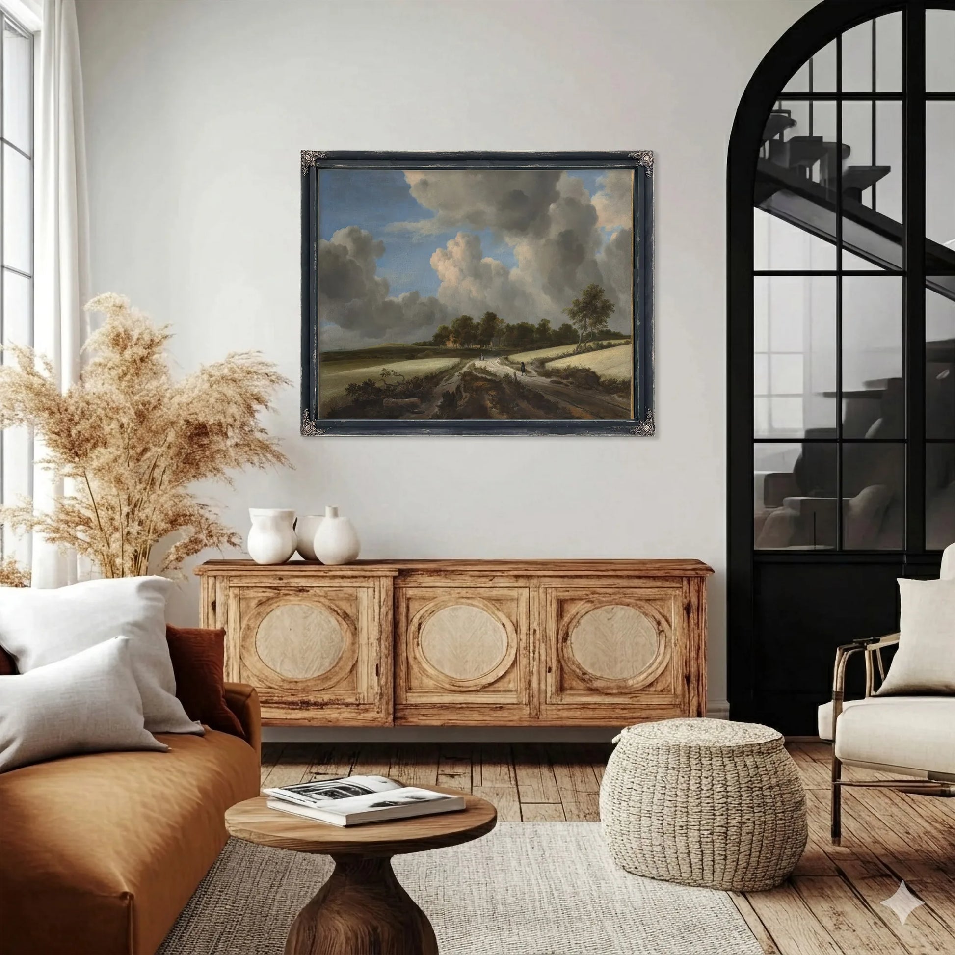 Wheat Fields By Jacob Van Rusdael Fine Art Print