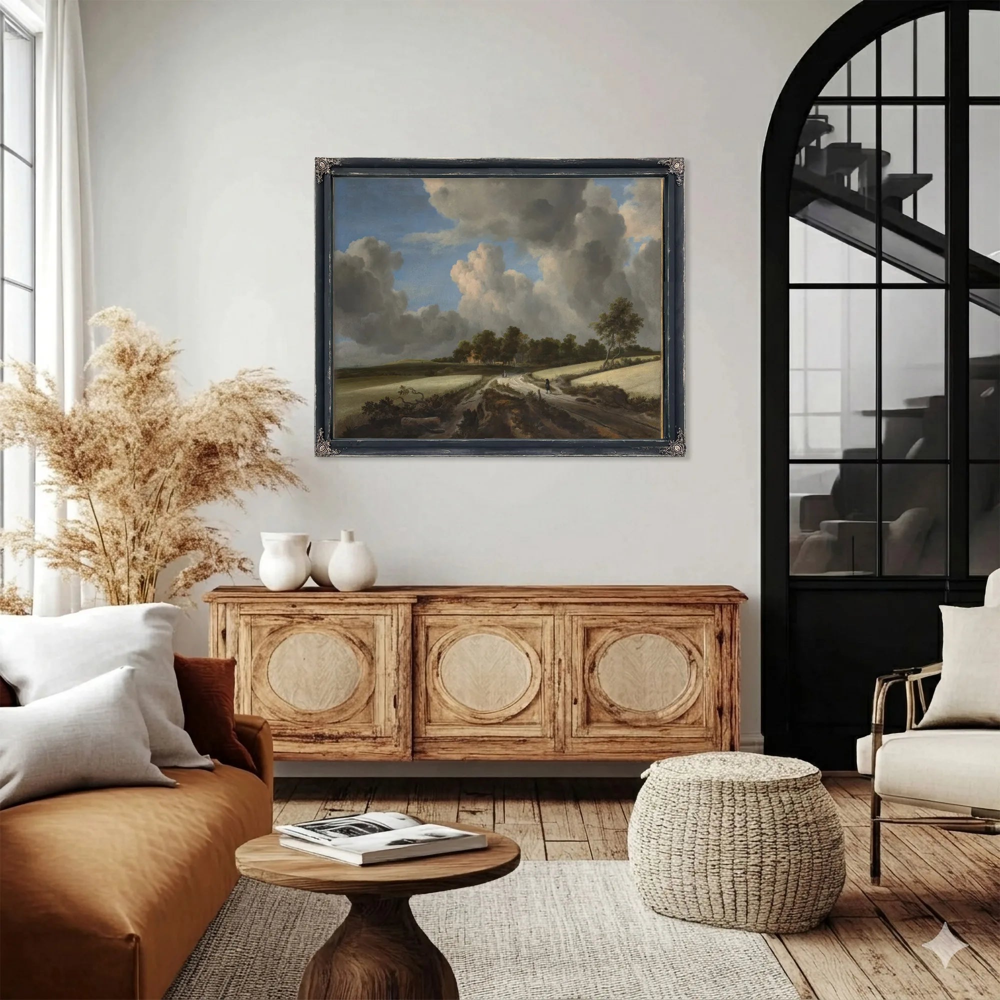 Wheat Fields By Jacob Van Rusdael Fine Art Print